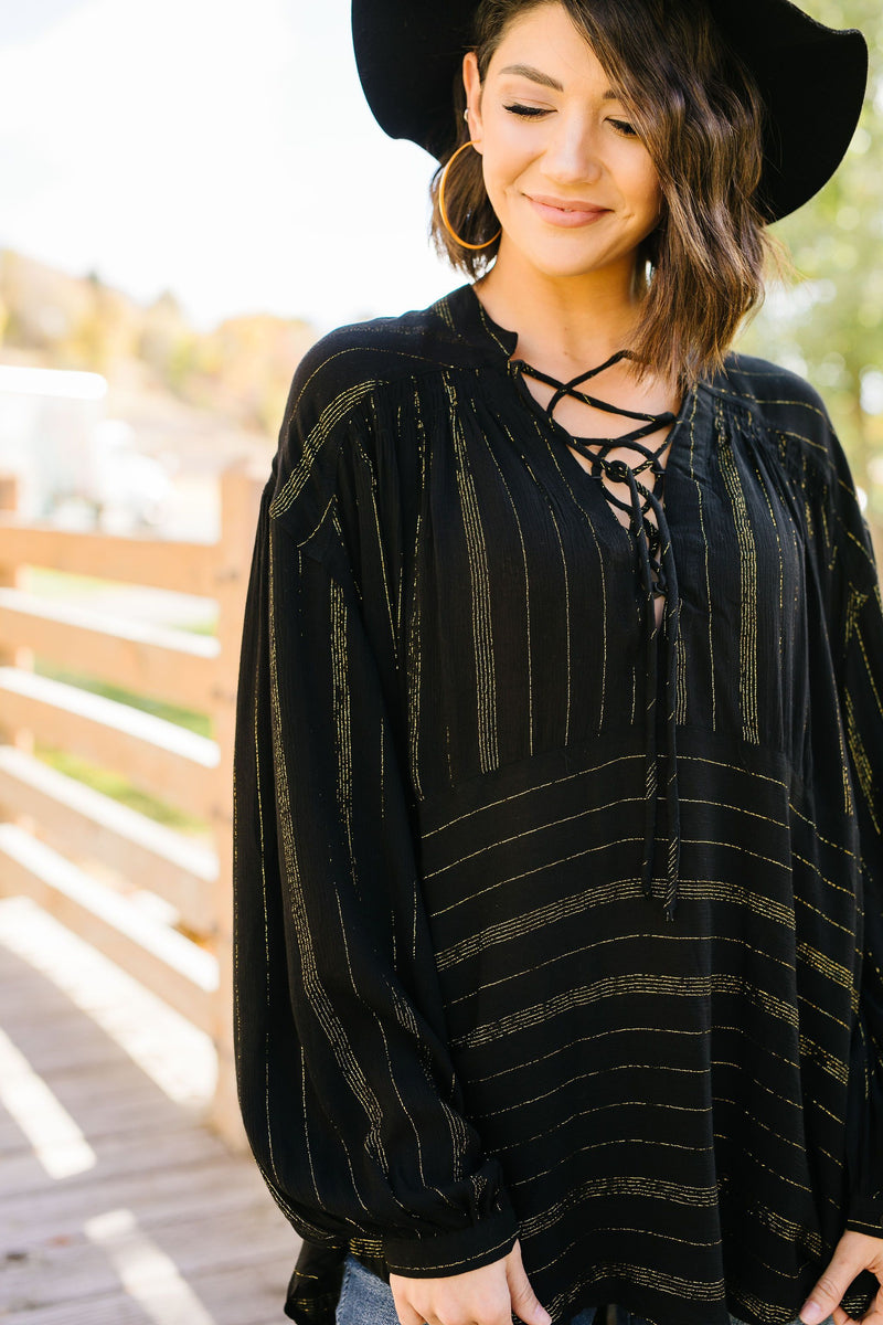 Boho Luxe Peasant Blouse