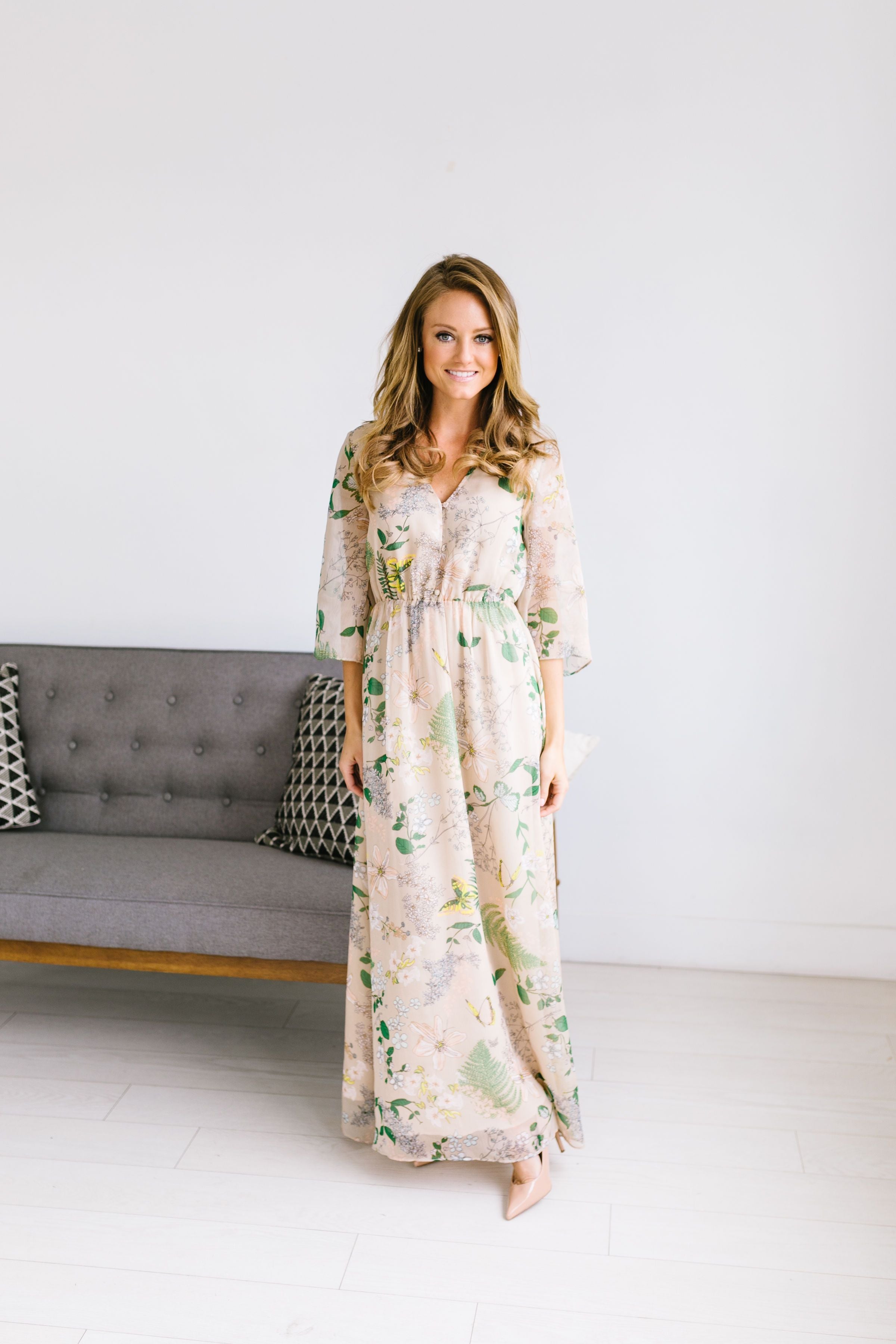 Camille Floral Maxi