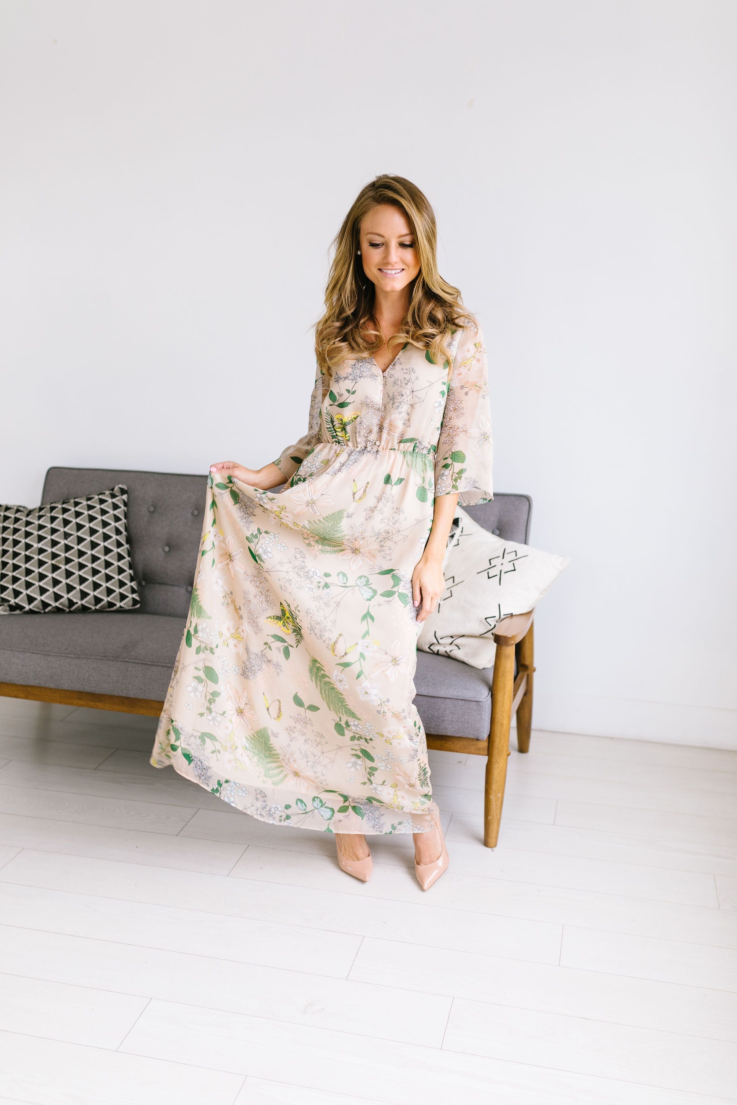 Camille Floral Maxi