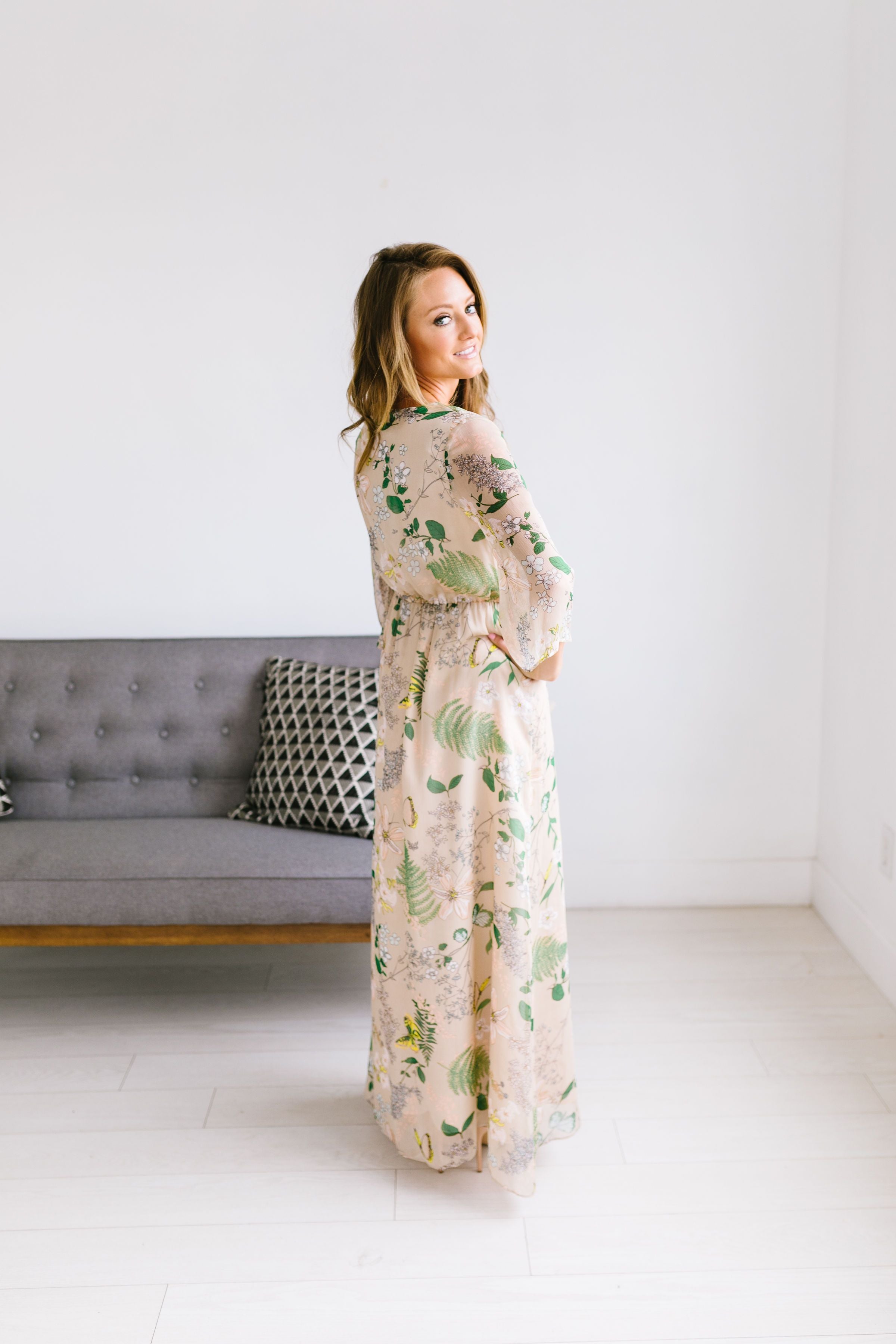 Camille Floral Maxi