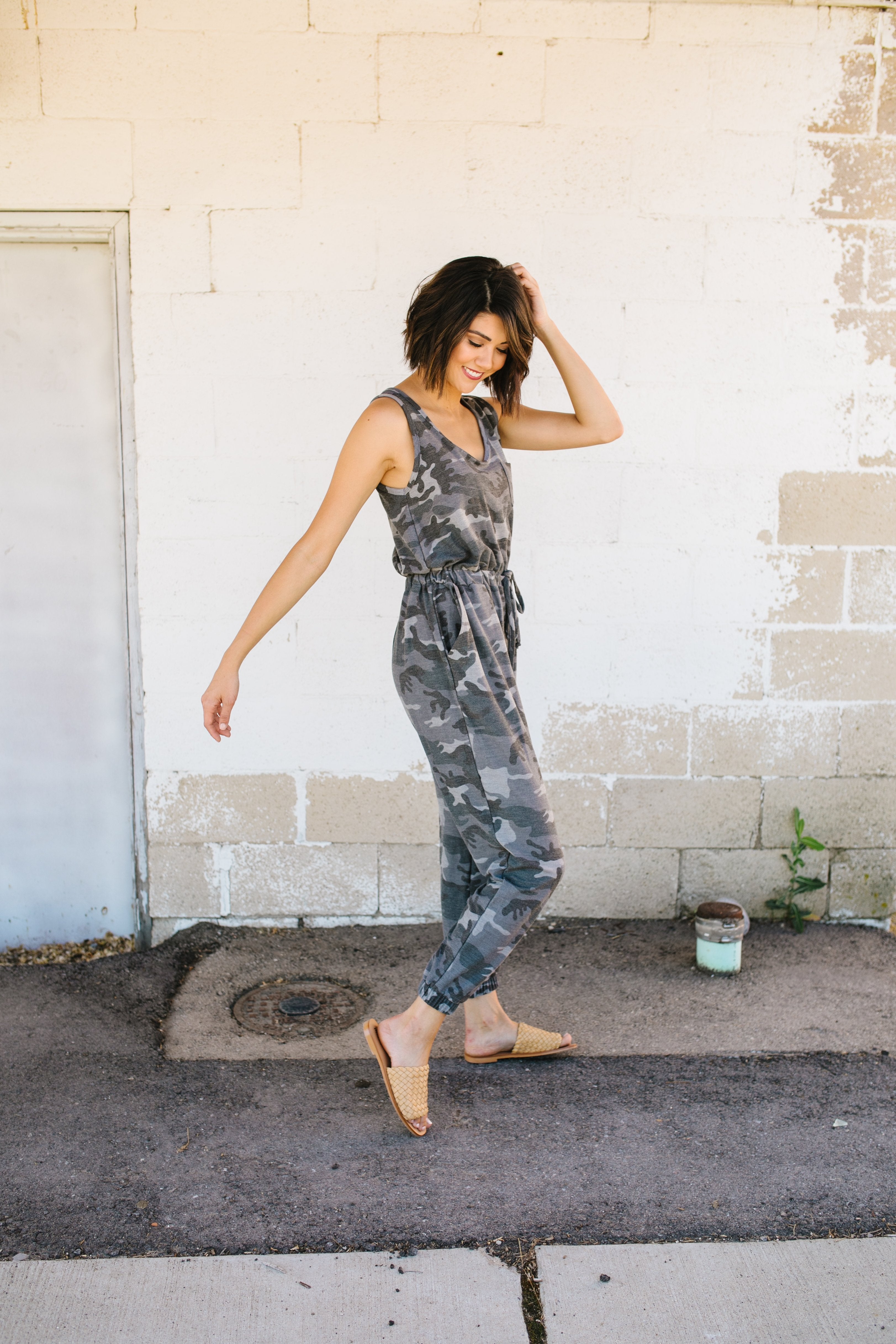 Camouflage Jumpsuit