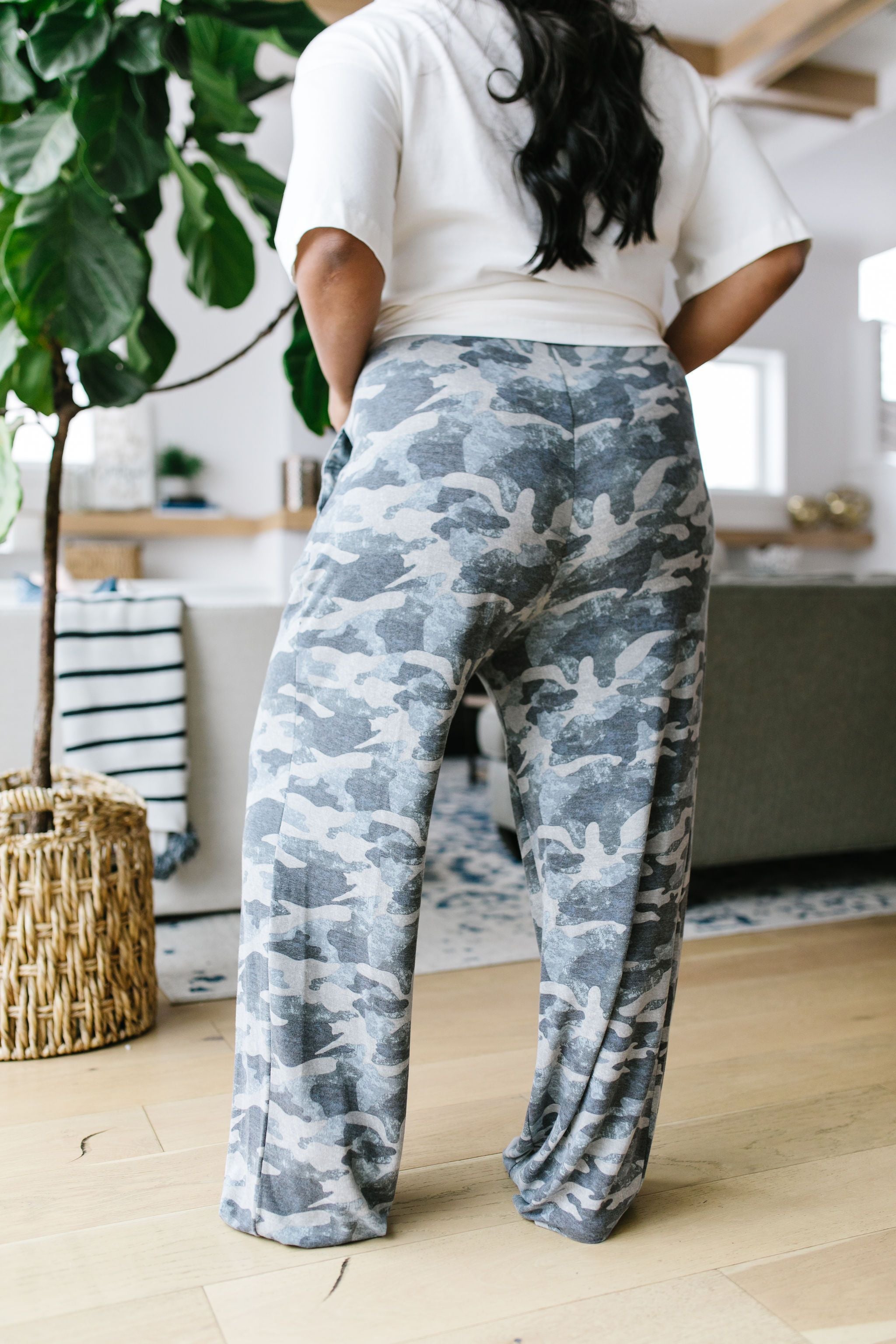 Charcoal Camo Lounge Pants