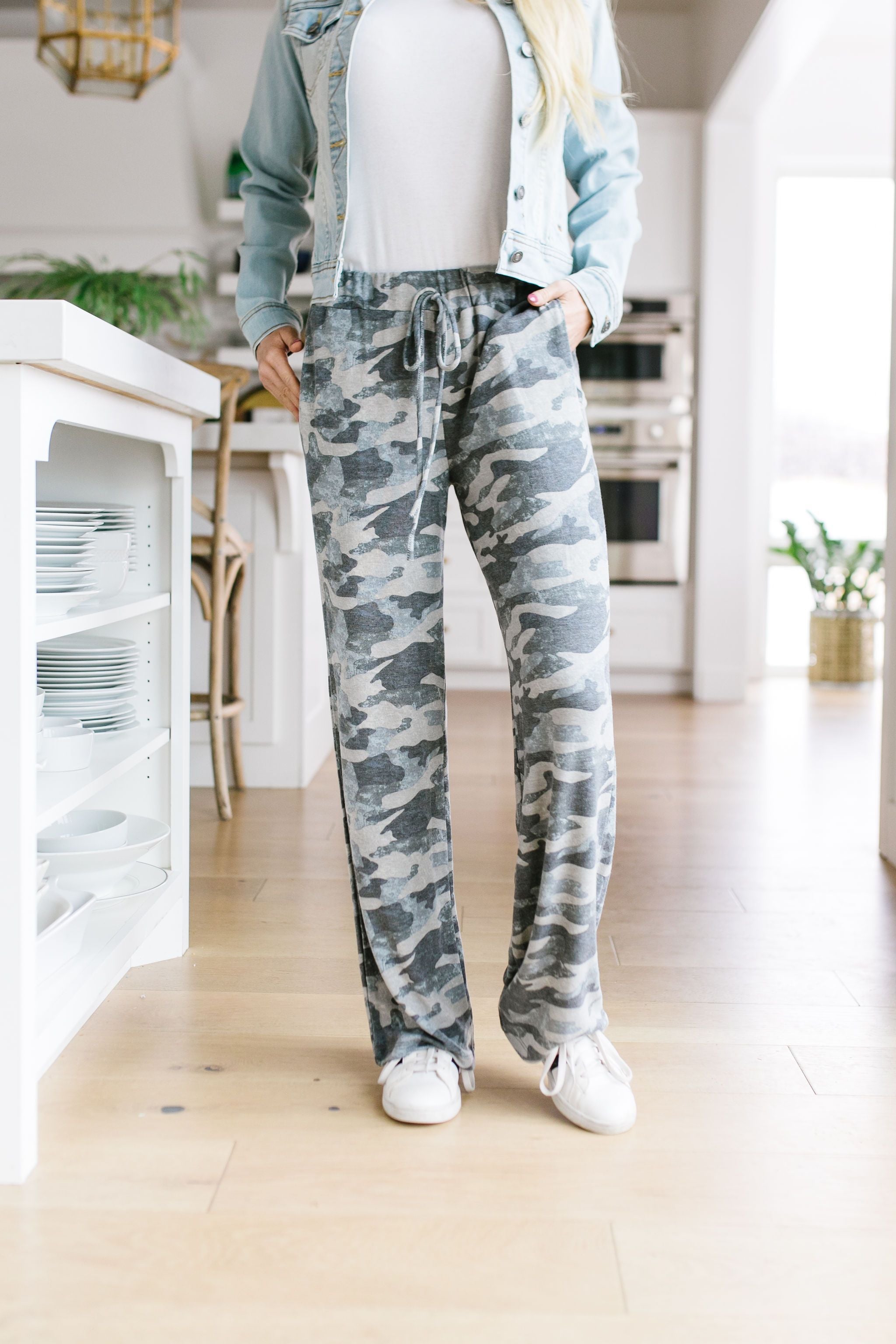 Charcoal Camo Lounge Pants