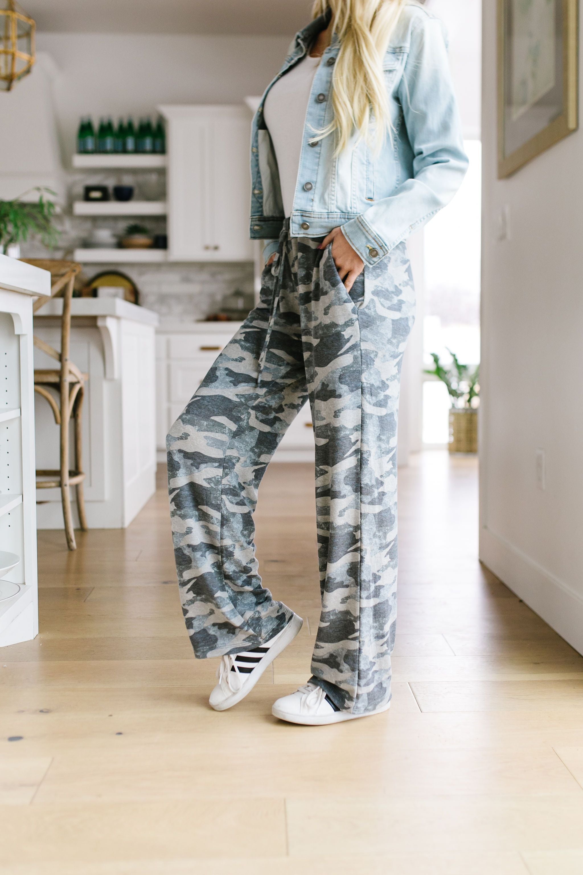 Charcoal Camo Lounge Pants