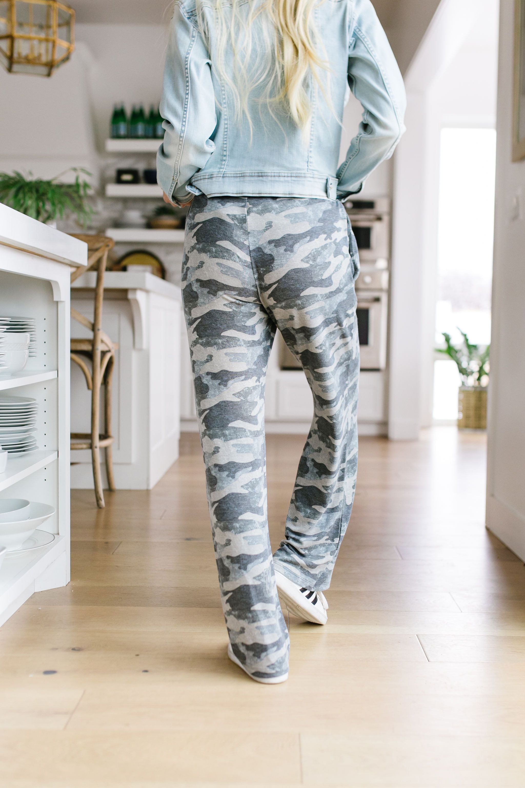 Charcoal Camo Lounge Pants