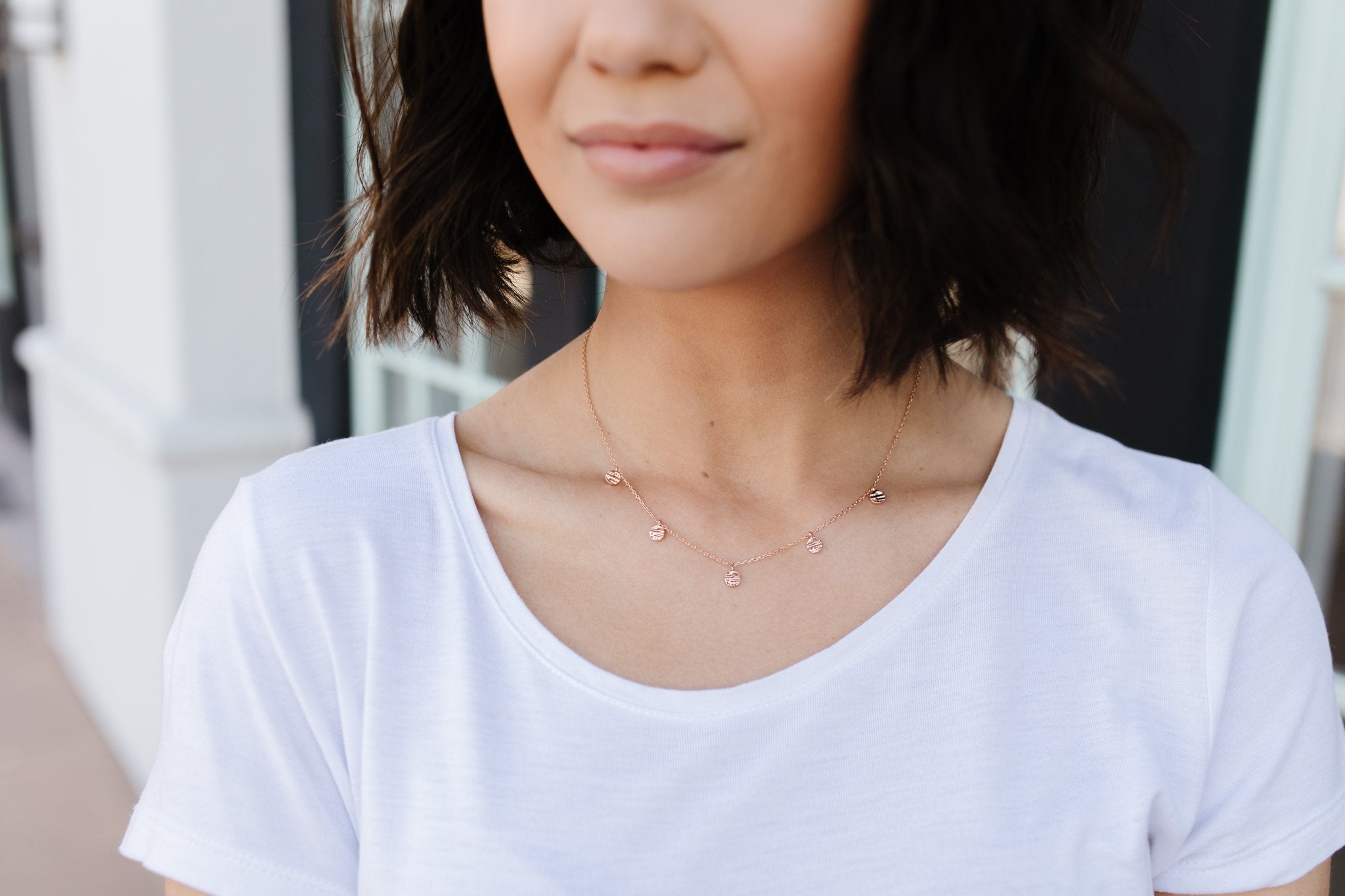 Charmed Rose Gold Necklace