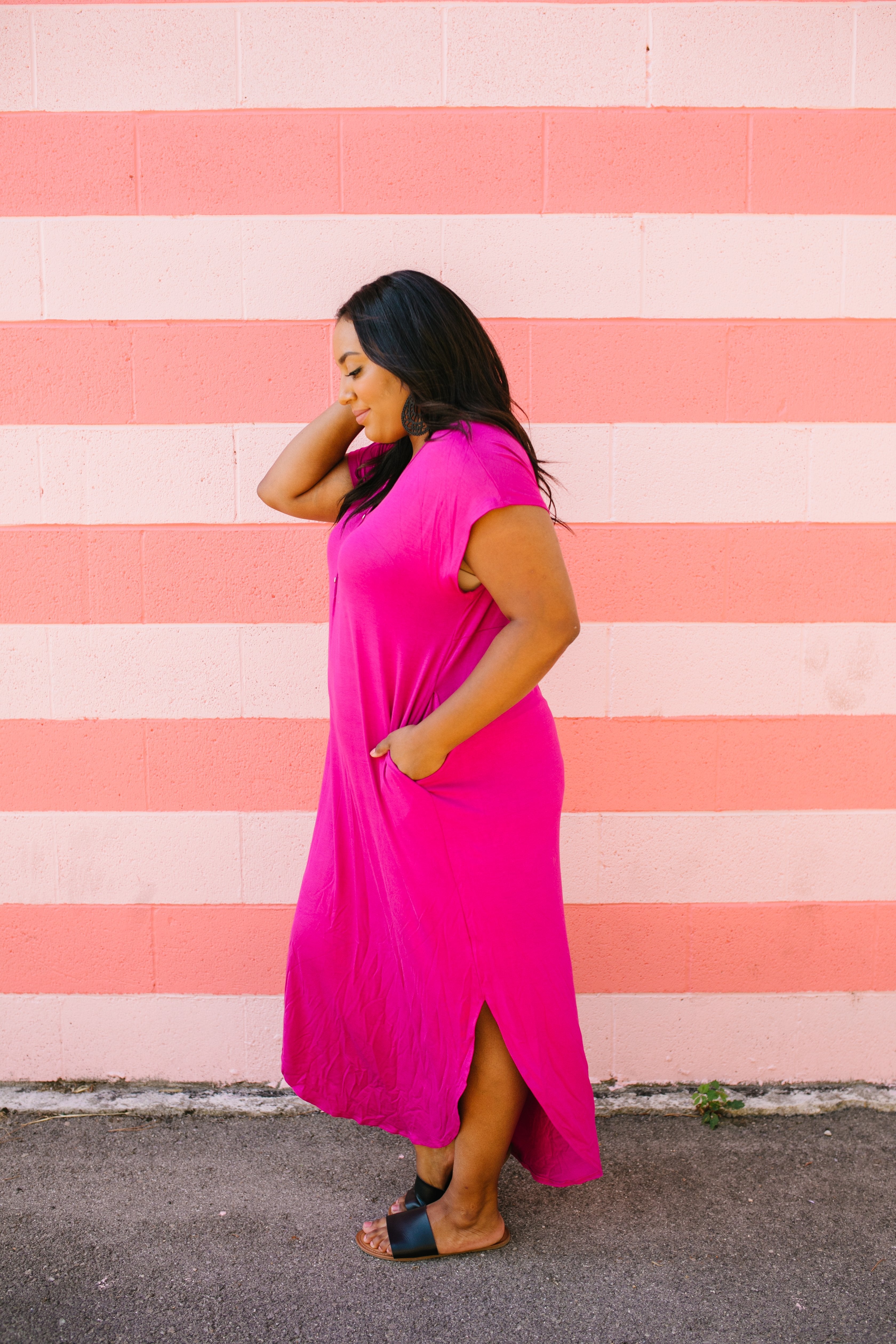 Chillax Summer Maxi In Magenta