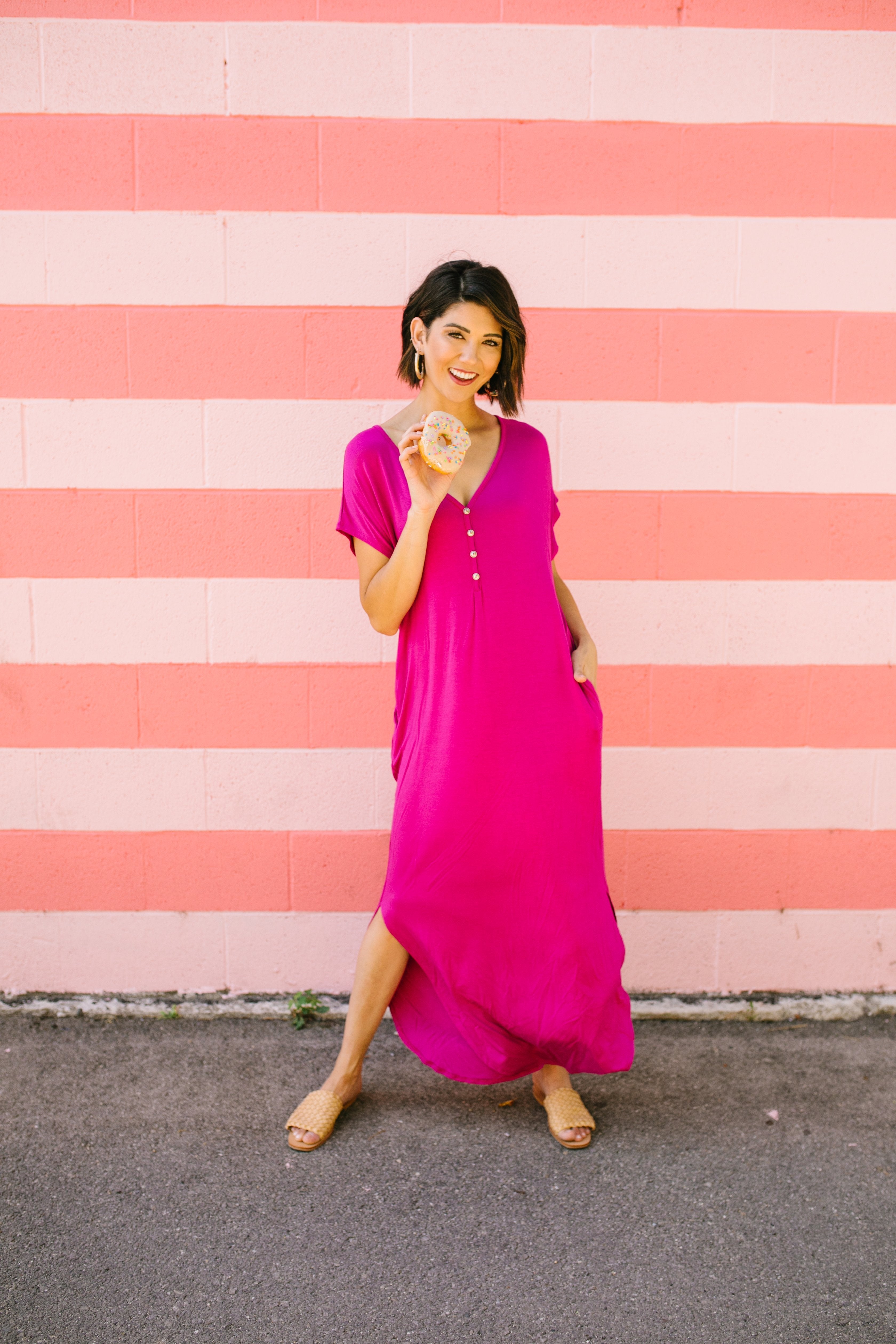 Chillax Summer Maxi In Magenta