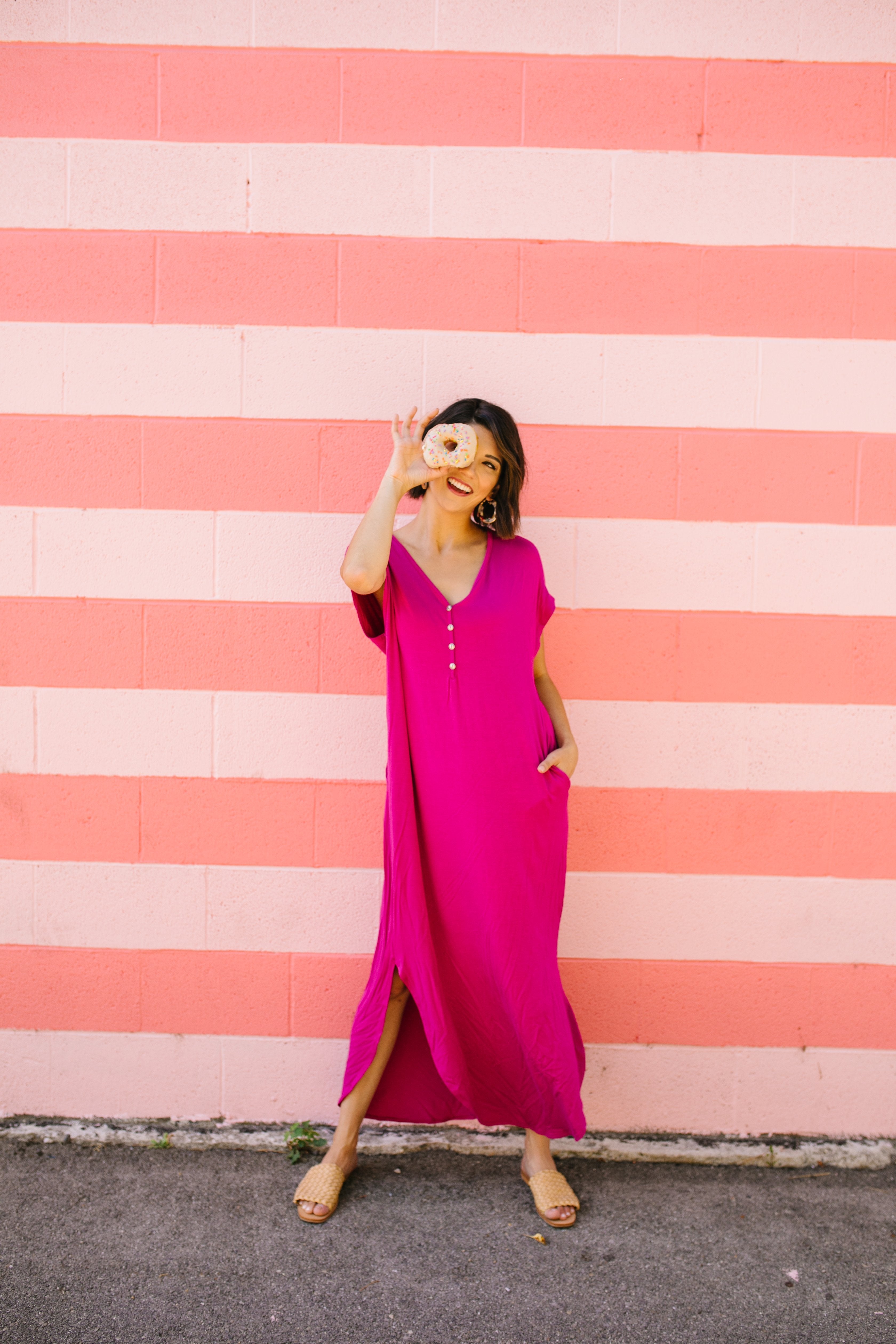 Chillax Summer Maxi In Magenta