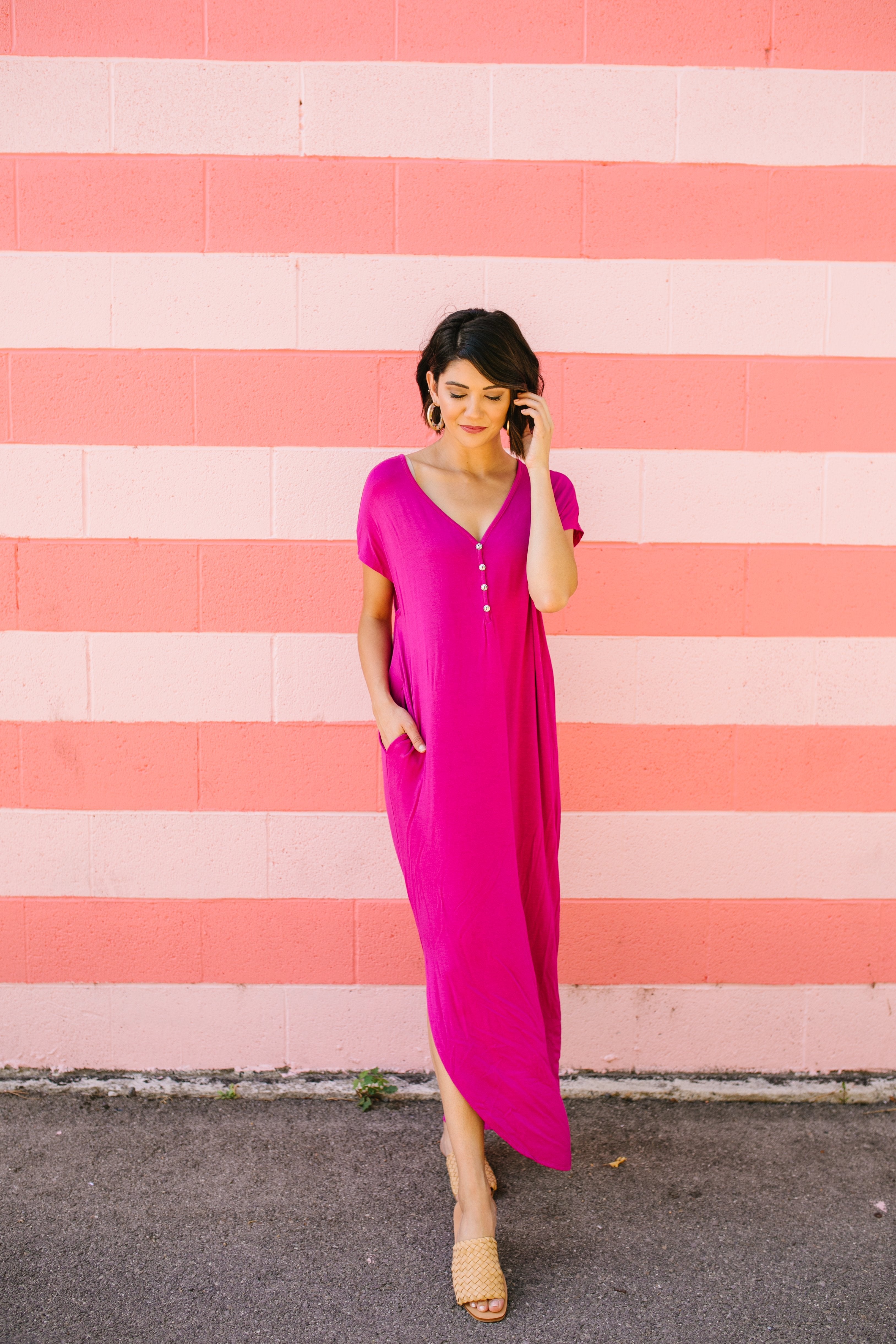 Chillax Summer Maxi In Magenta