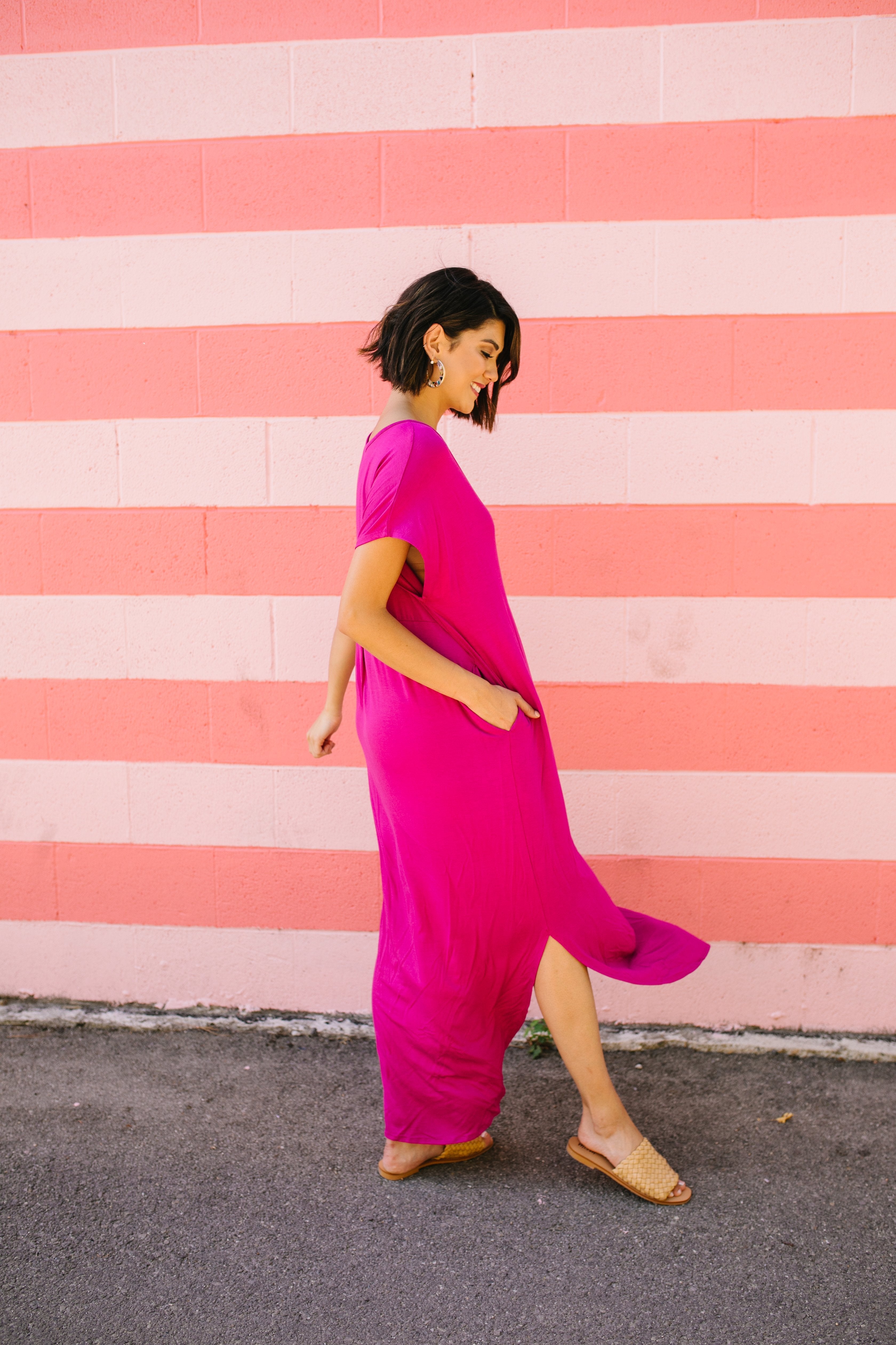 Chillax Summer Maxi In Magenta