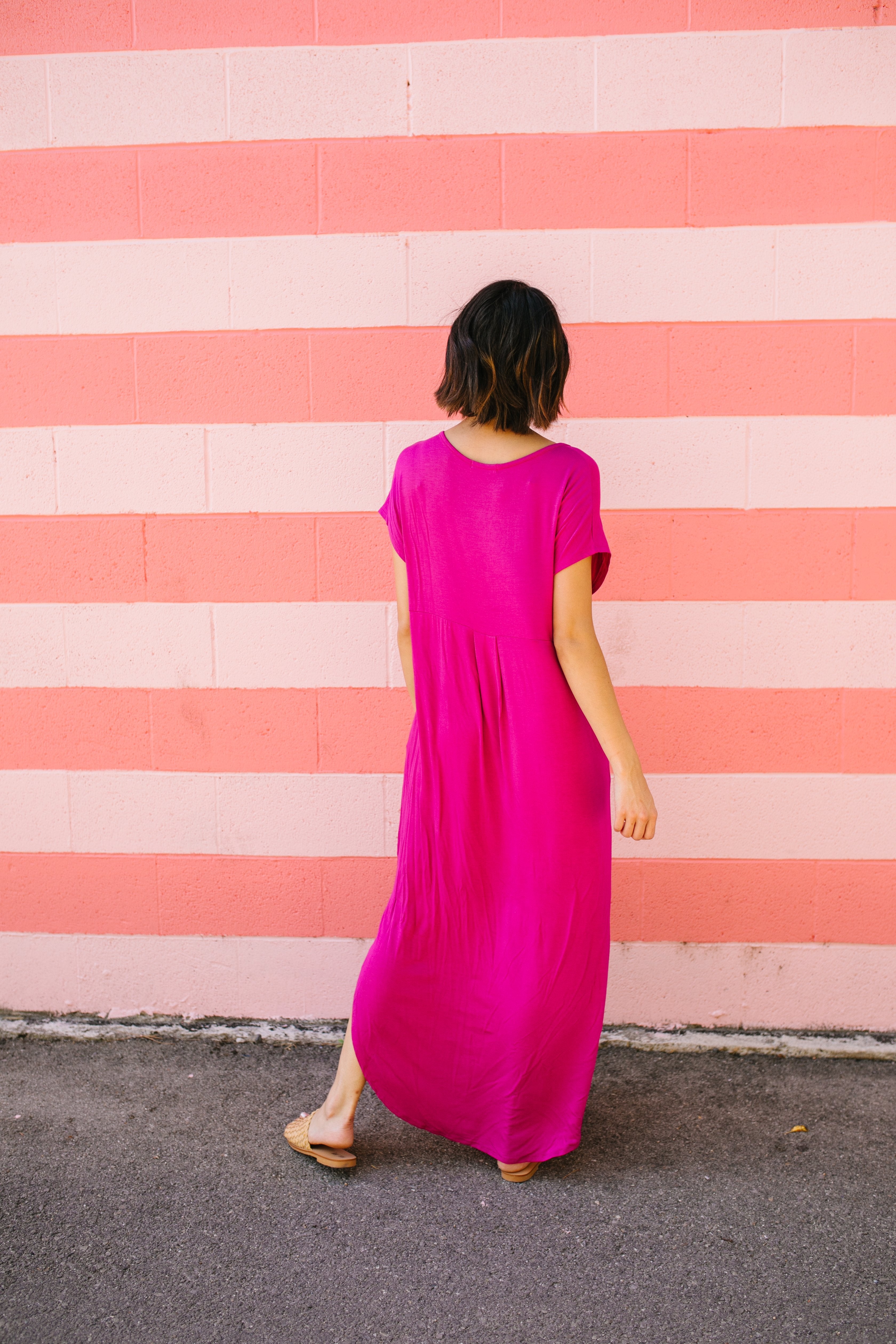 Chillax Summer Maxi In Magenta