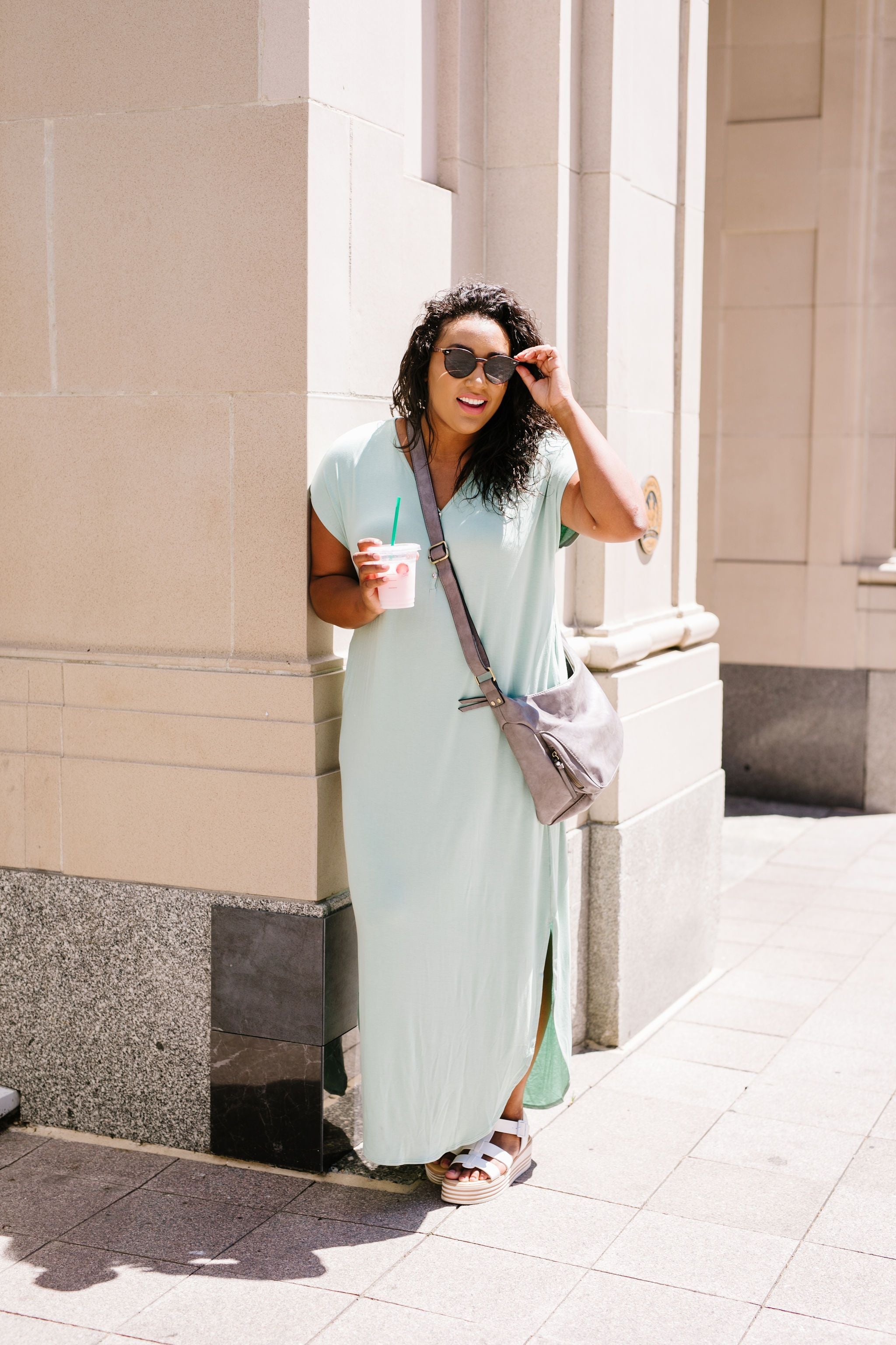 Chillax Summer Maxi In Sage