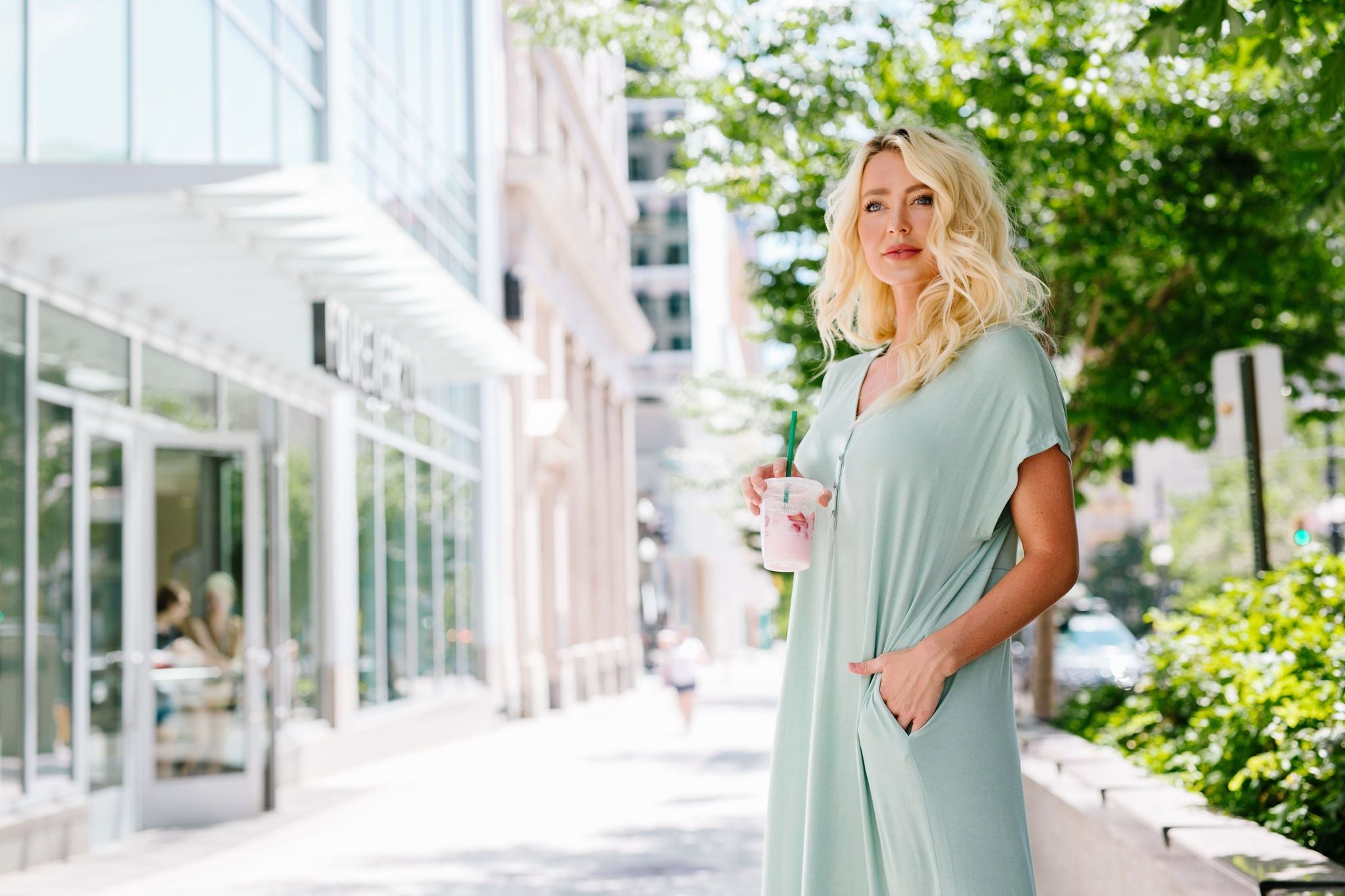 Chillax Summer Maxi In Sage