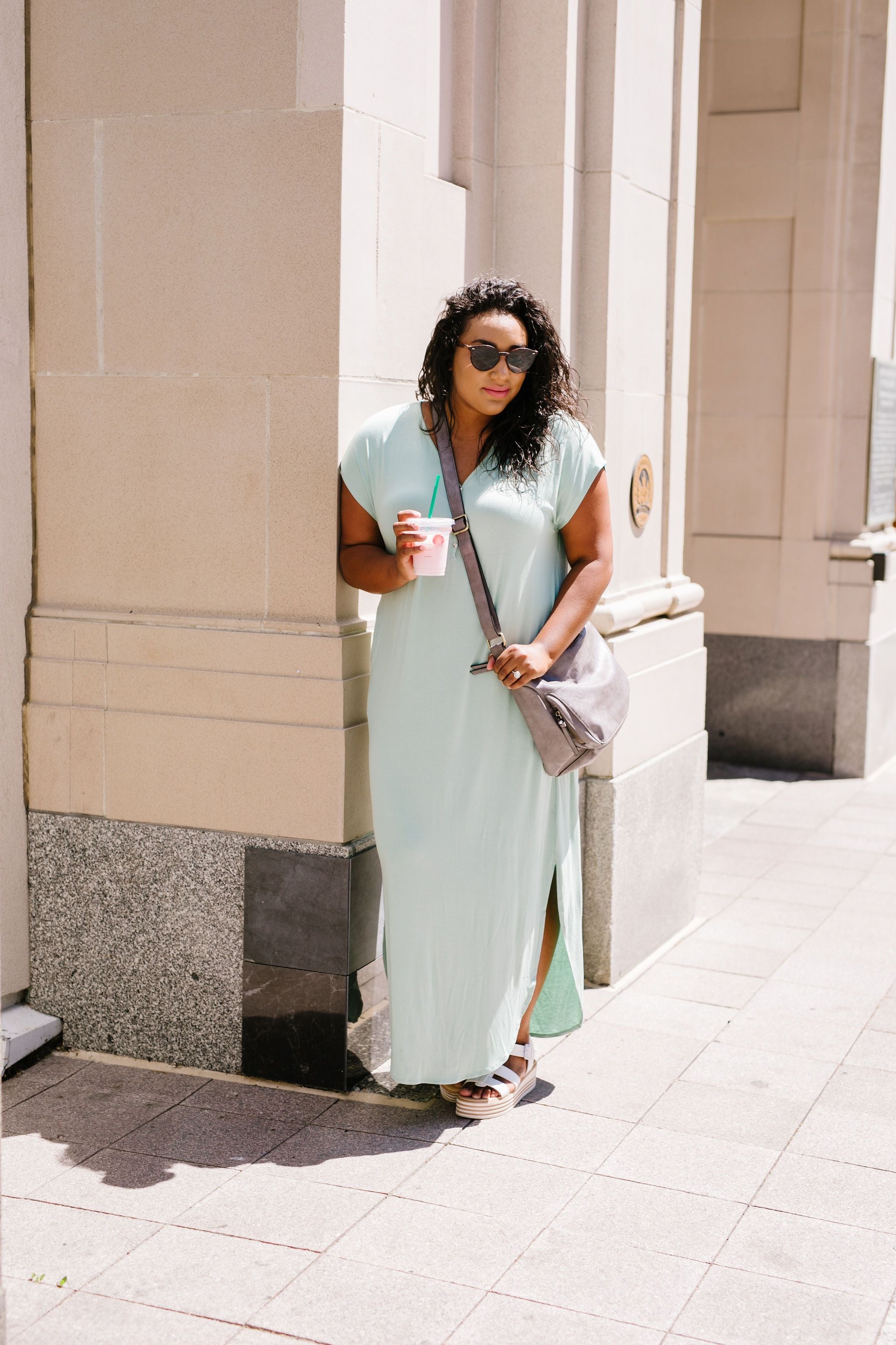 Chillax Summer Maxi In Sage