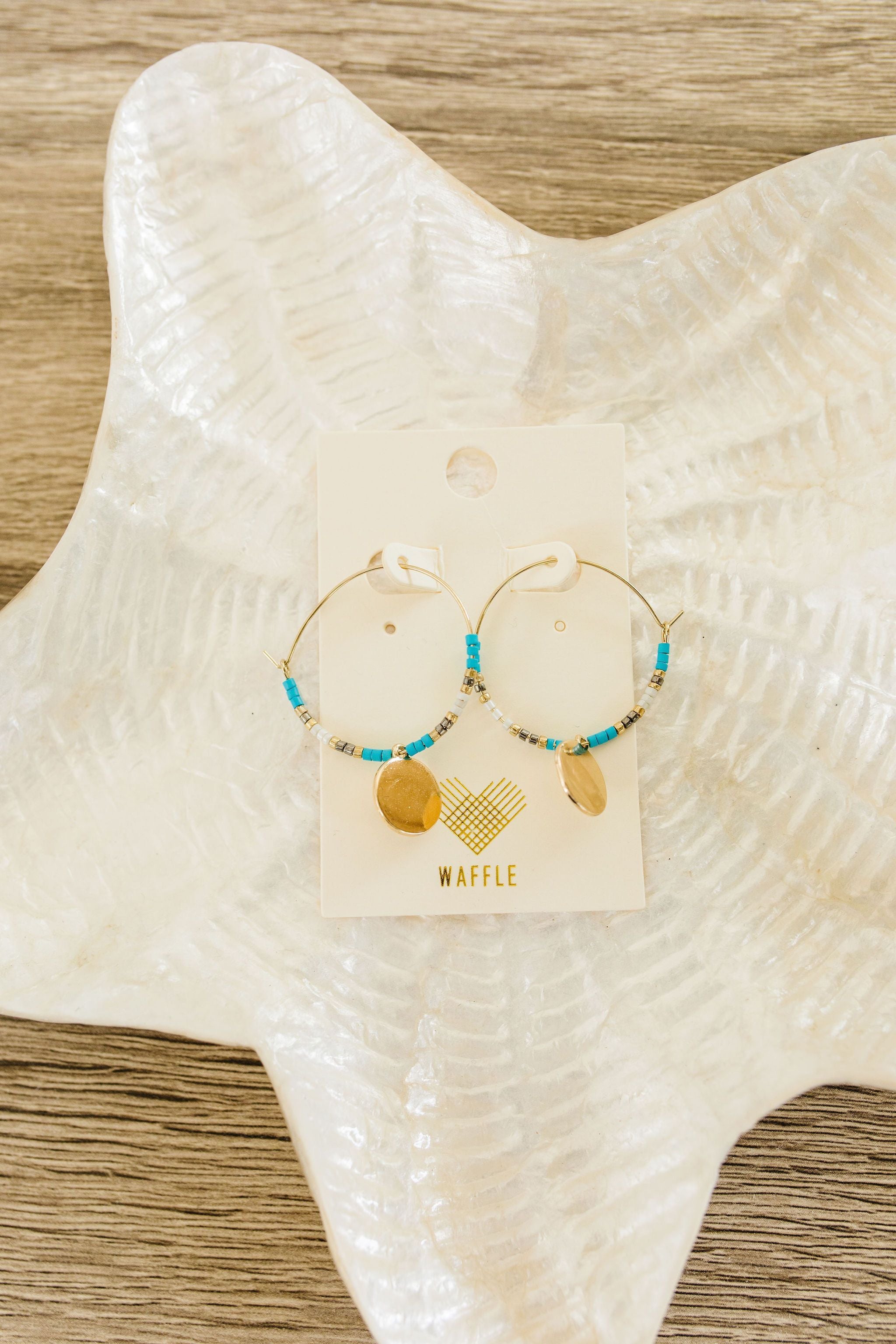 Circle Of Life Earrings In Turquoise