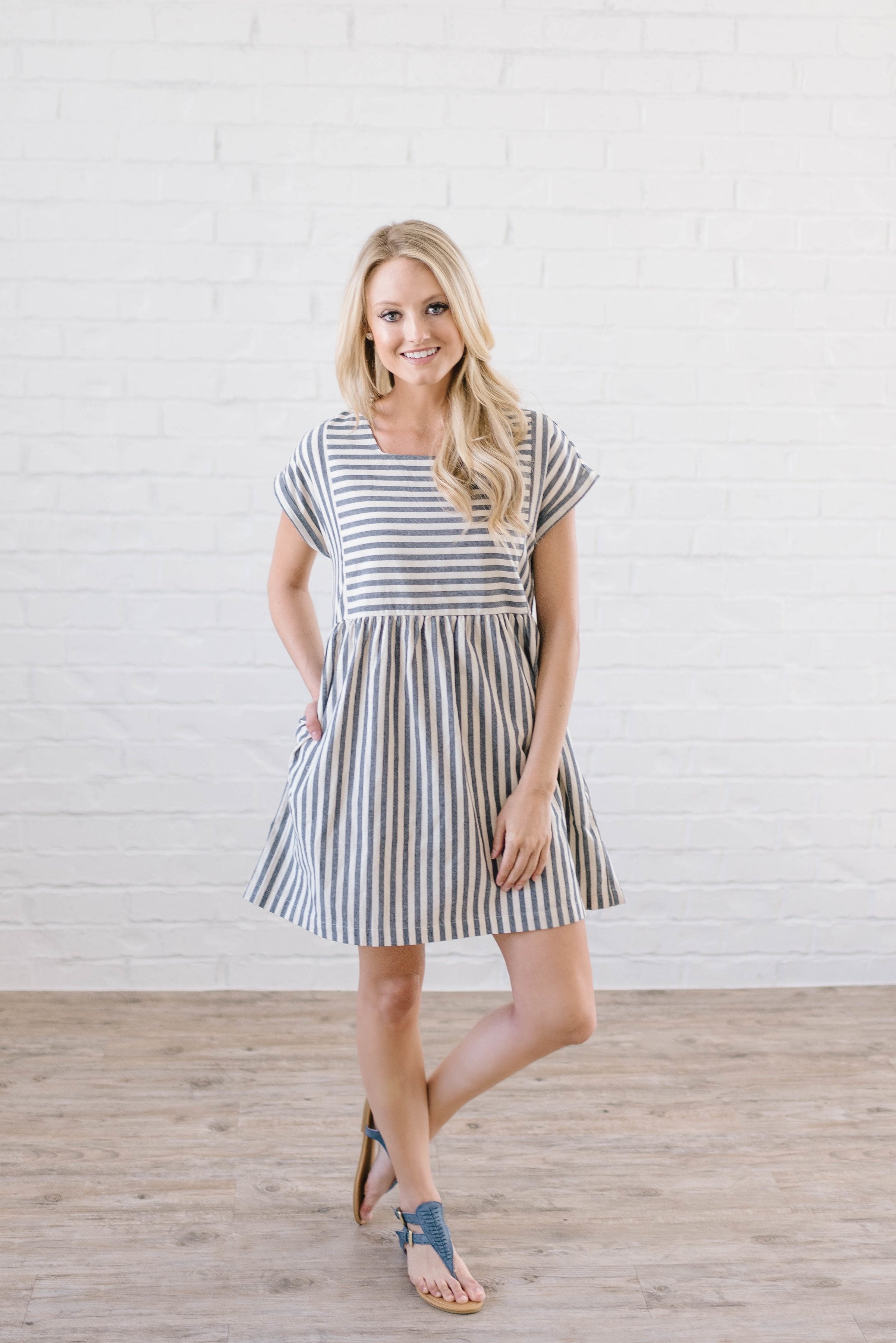 Coastal Blues Dress