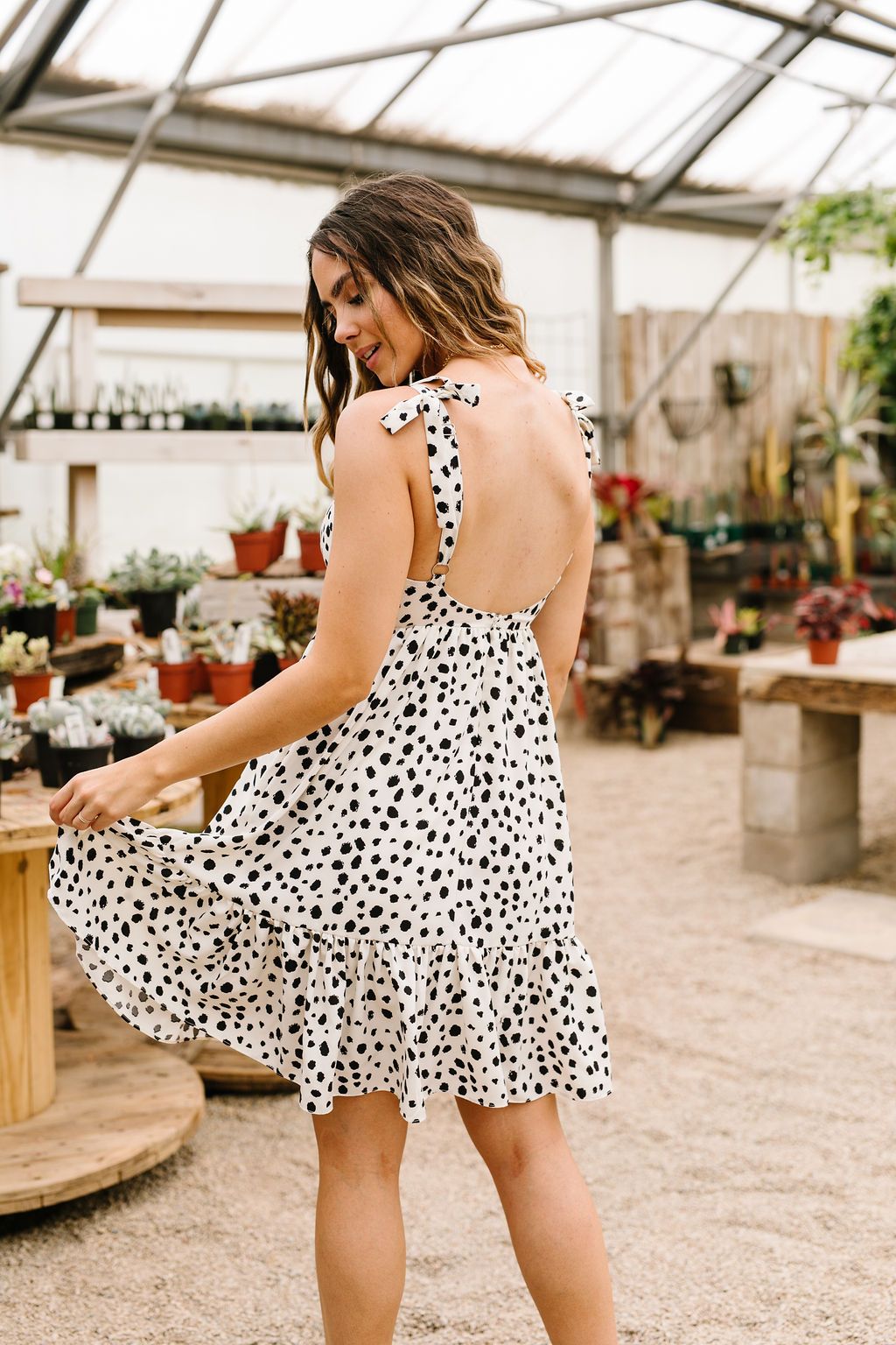 Darling Dalmatian Spot Dress