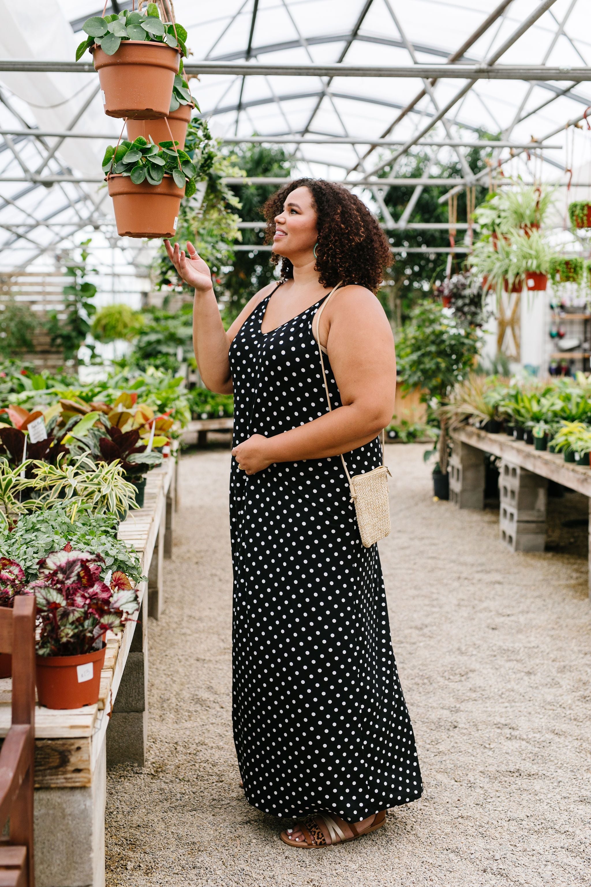 Dotty Maxi Dress