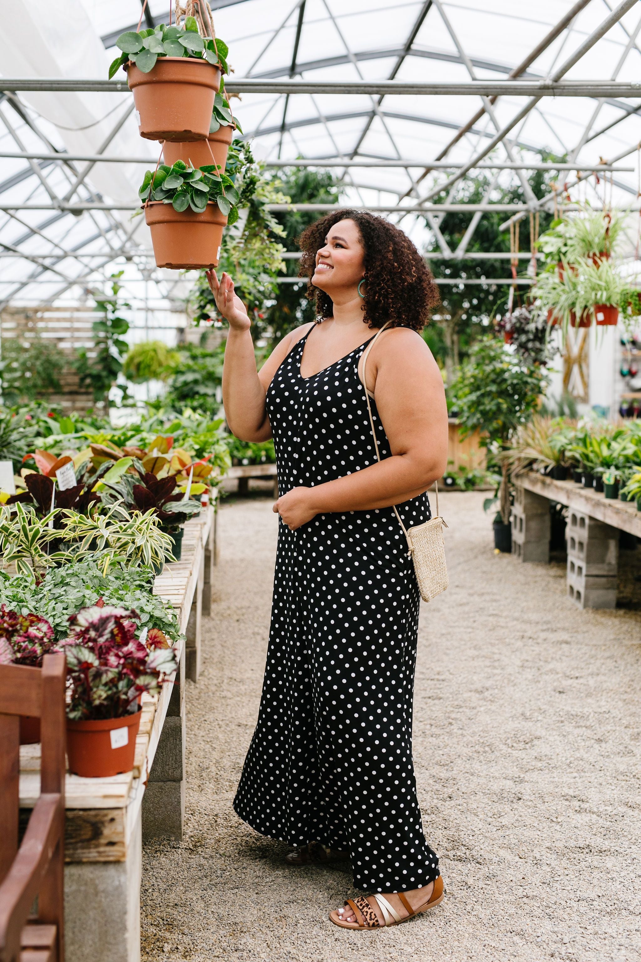 Dotty Maxi Dress