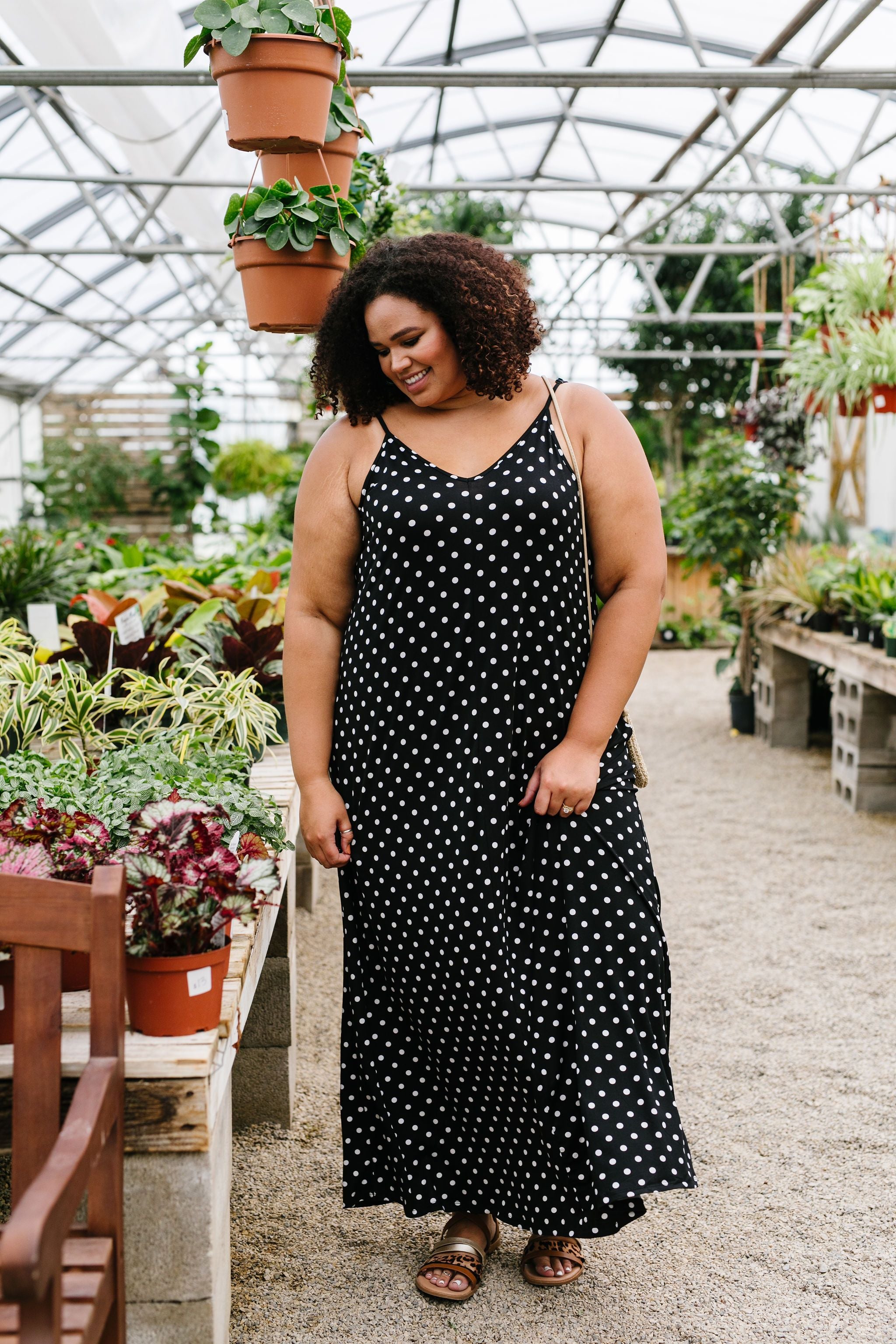 Dotty Maxi Dress