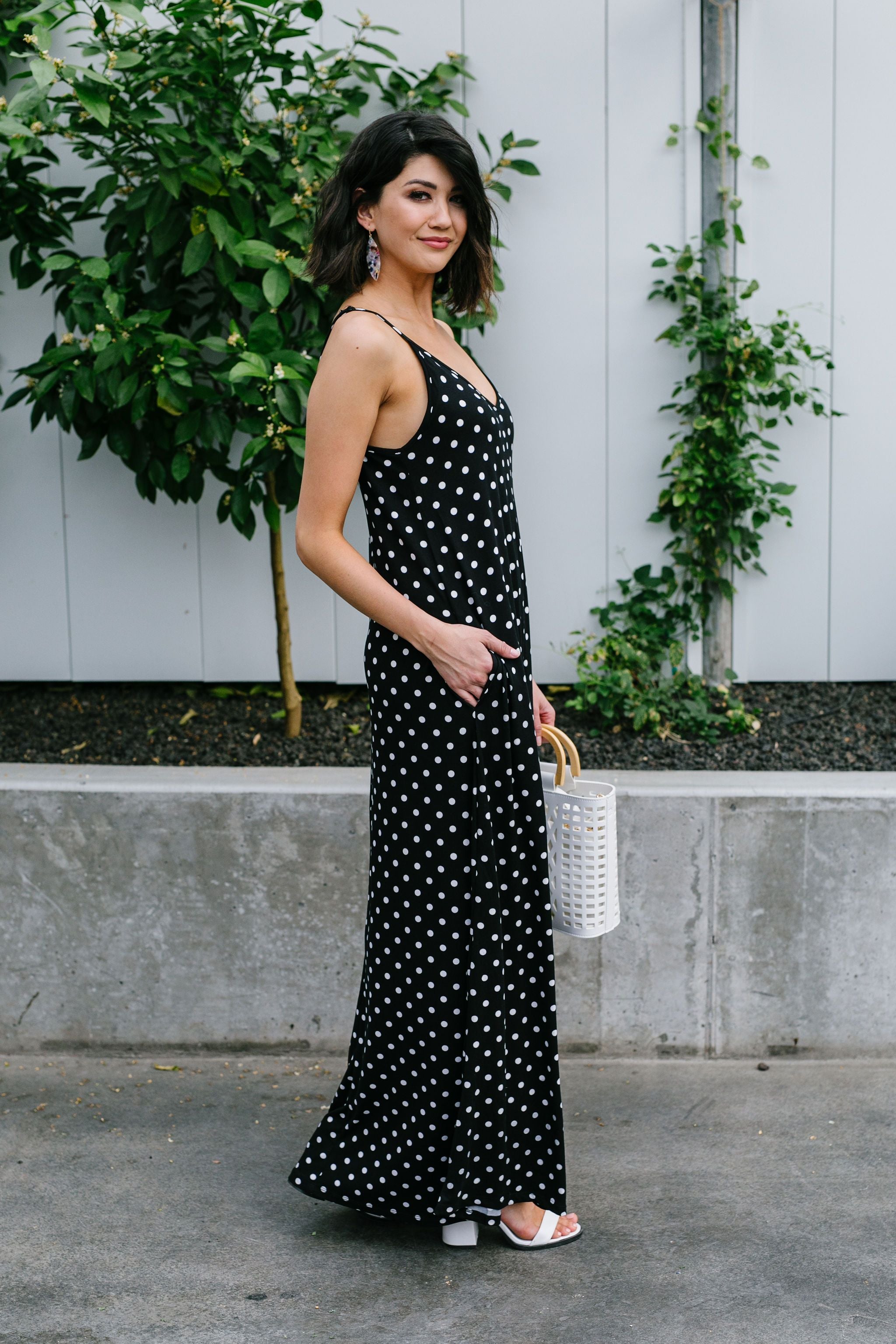 Dotty Maxi Dress