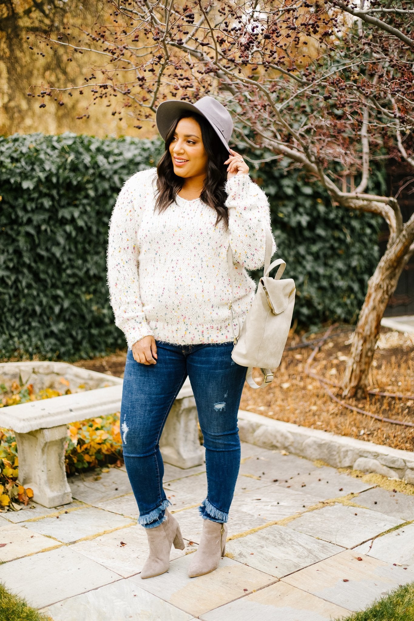 Double Trouble Fringed Jeans