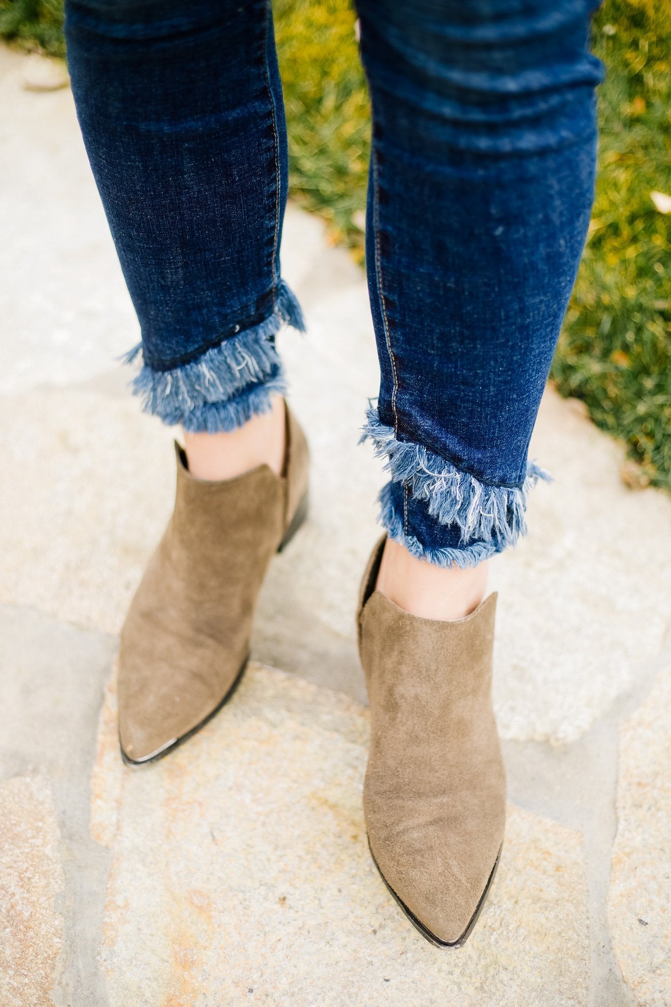 Double Trouble Fringed Jeans