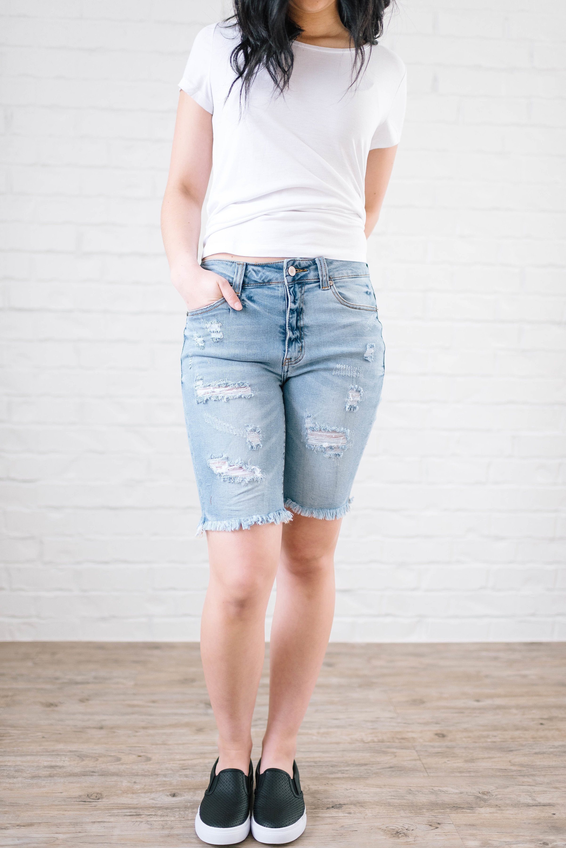 Every Day Denim Shorts