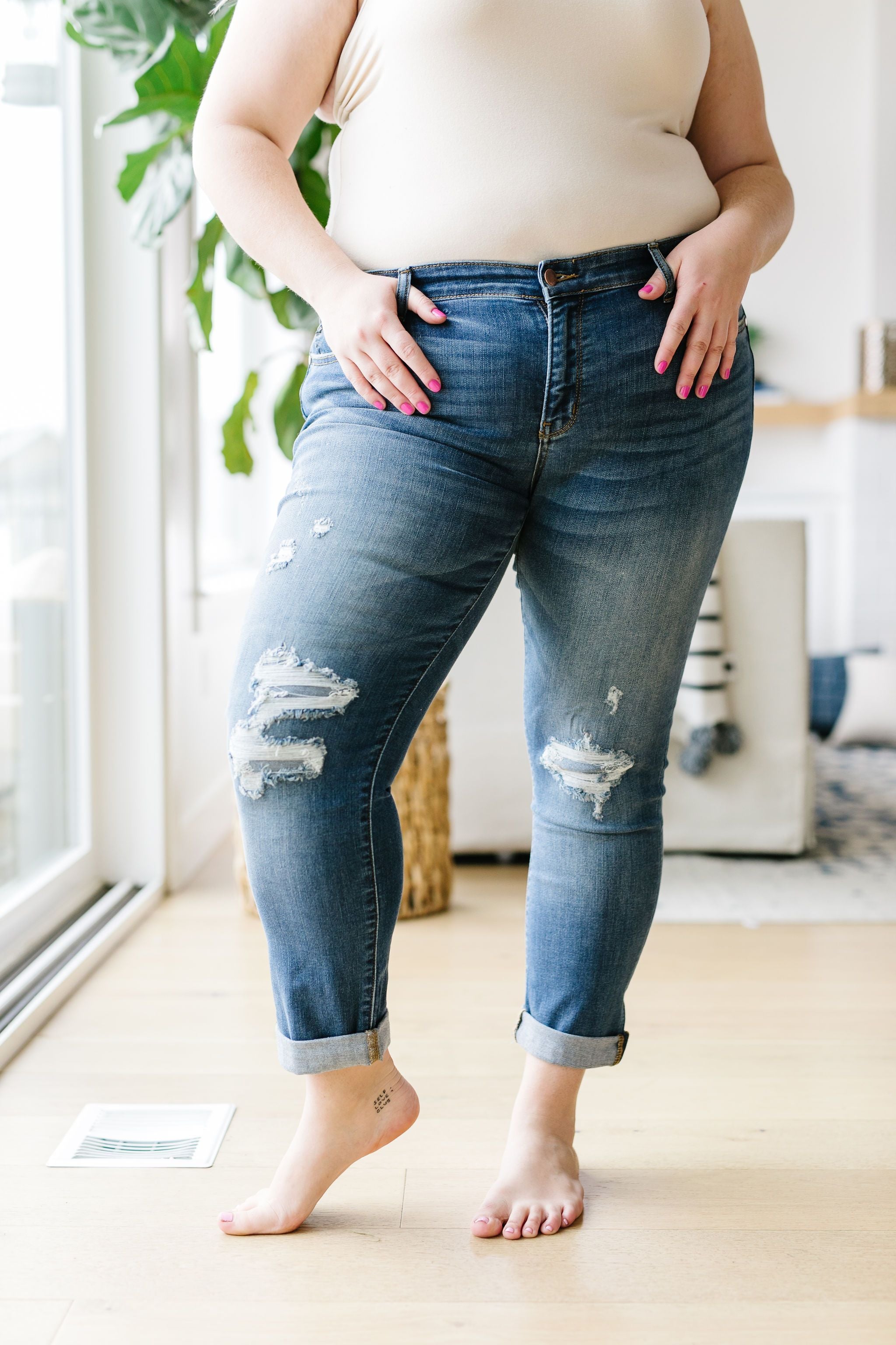 Ex Boyfriend Distressed Jeans