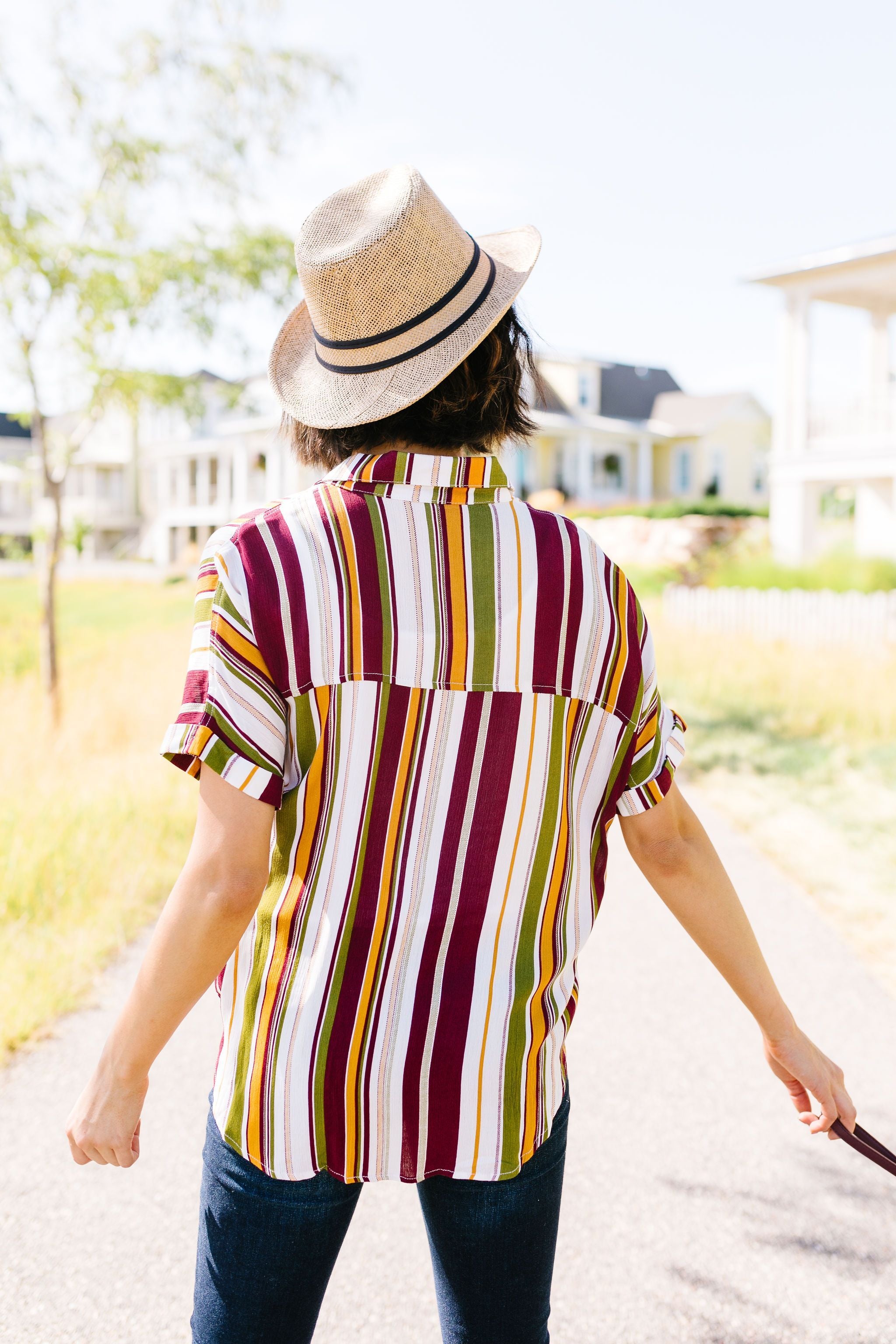 Fall Festival Of Stripes Top