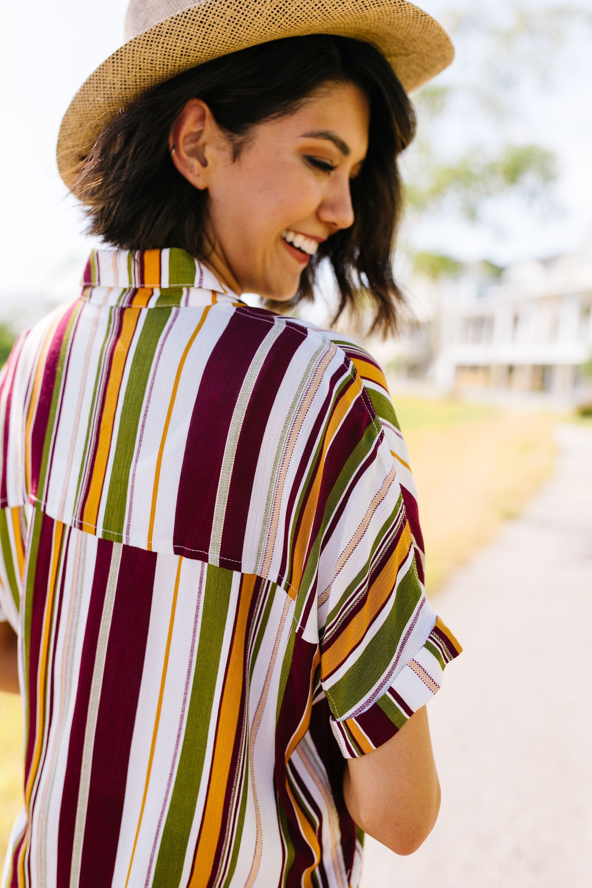 Fall Festival Of Stripes Top