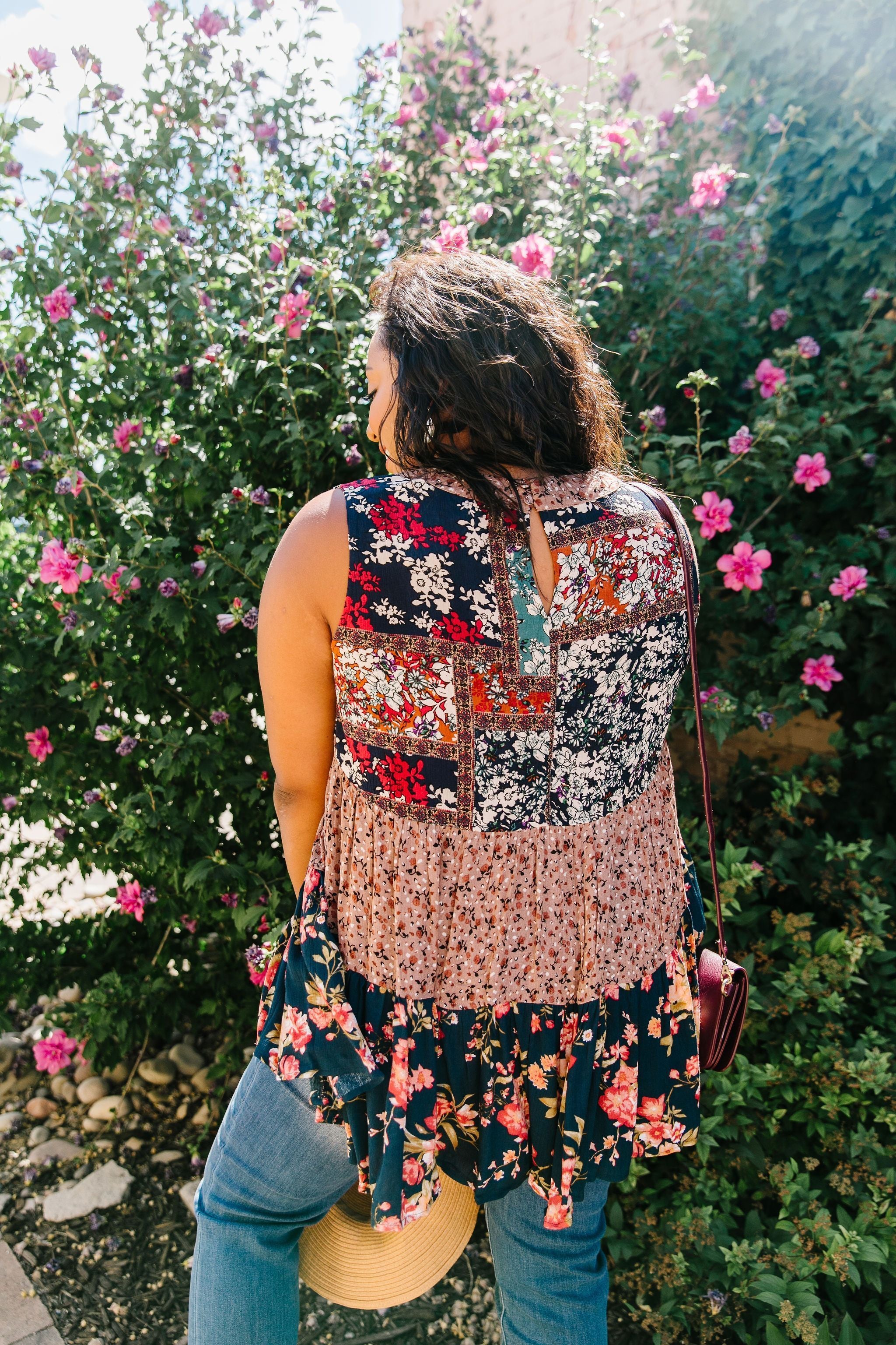 Fall Floral Fantasy Tank