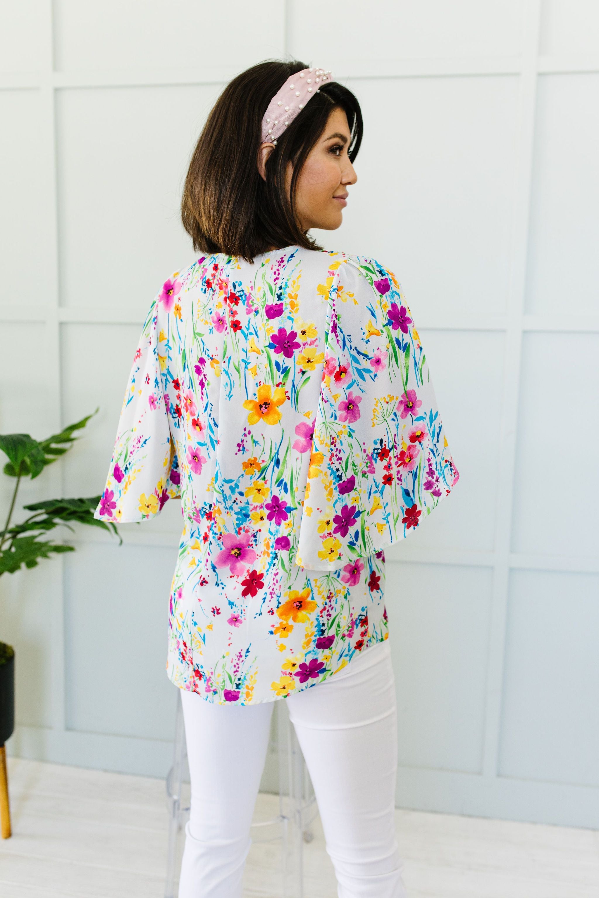 Falling Flowers Blouse