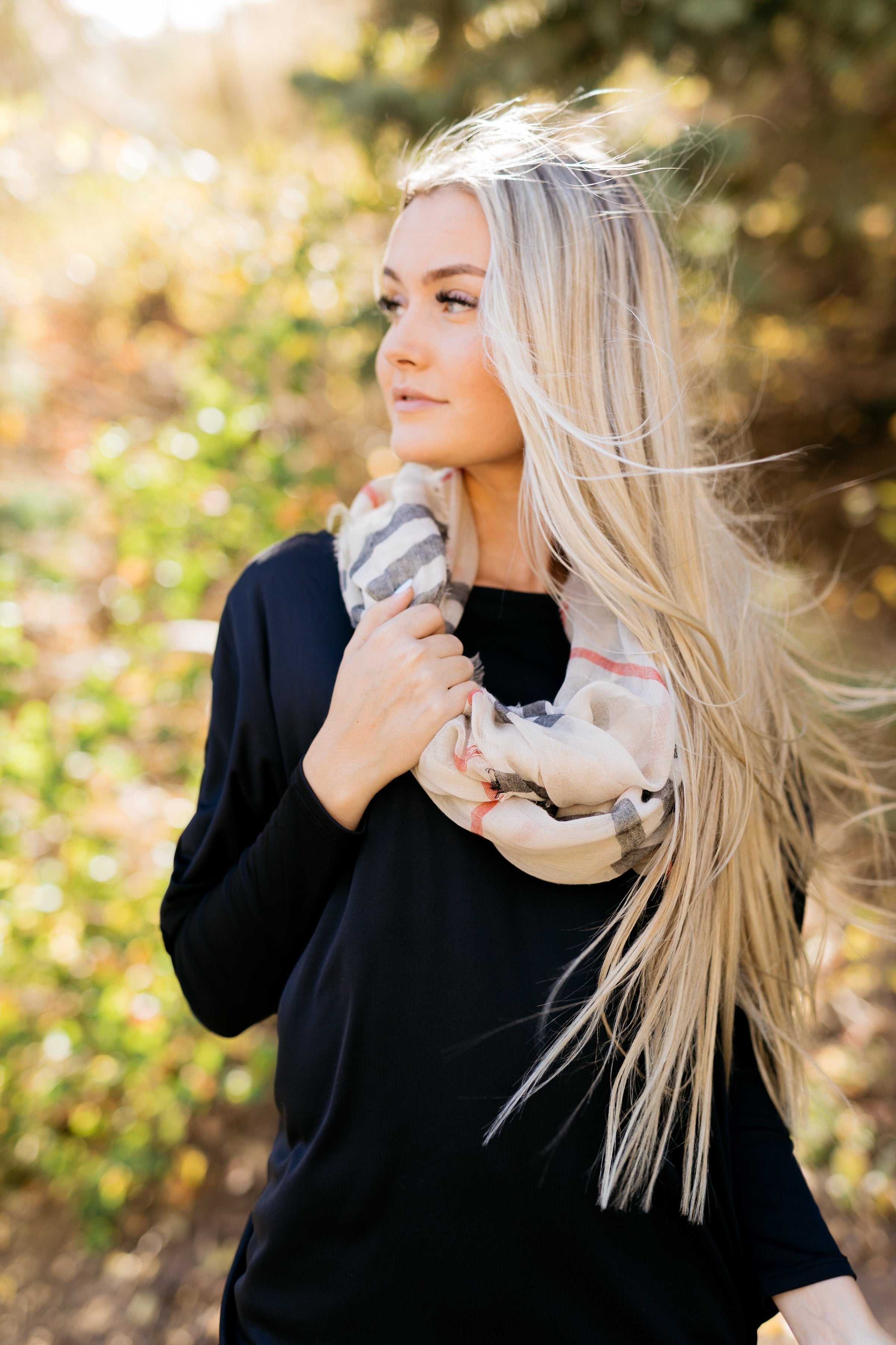 From Daycare To Date Night Top in Black