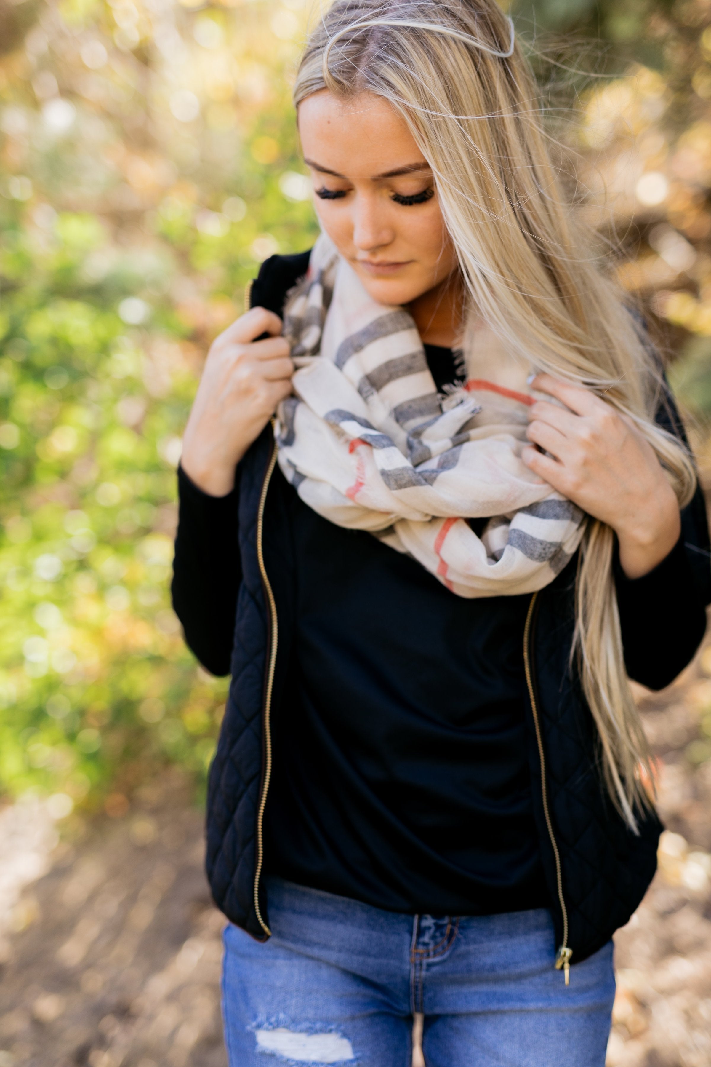 From Daycare To Date Night Top in Black