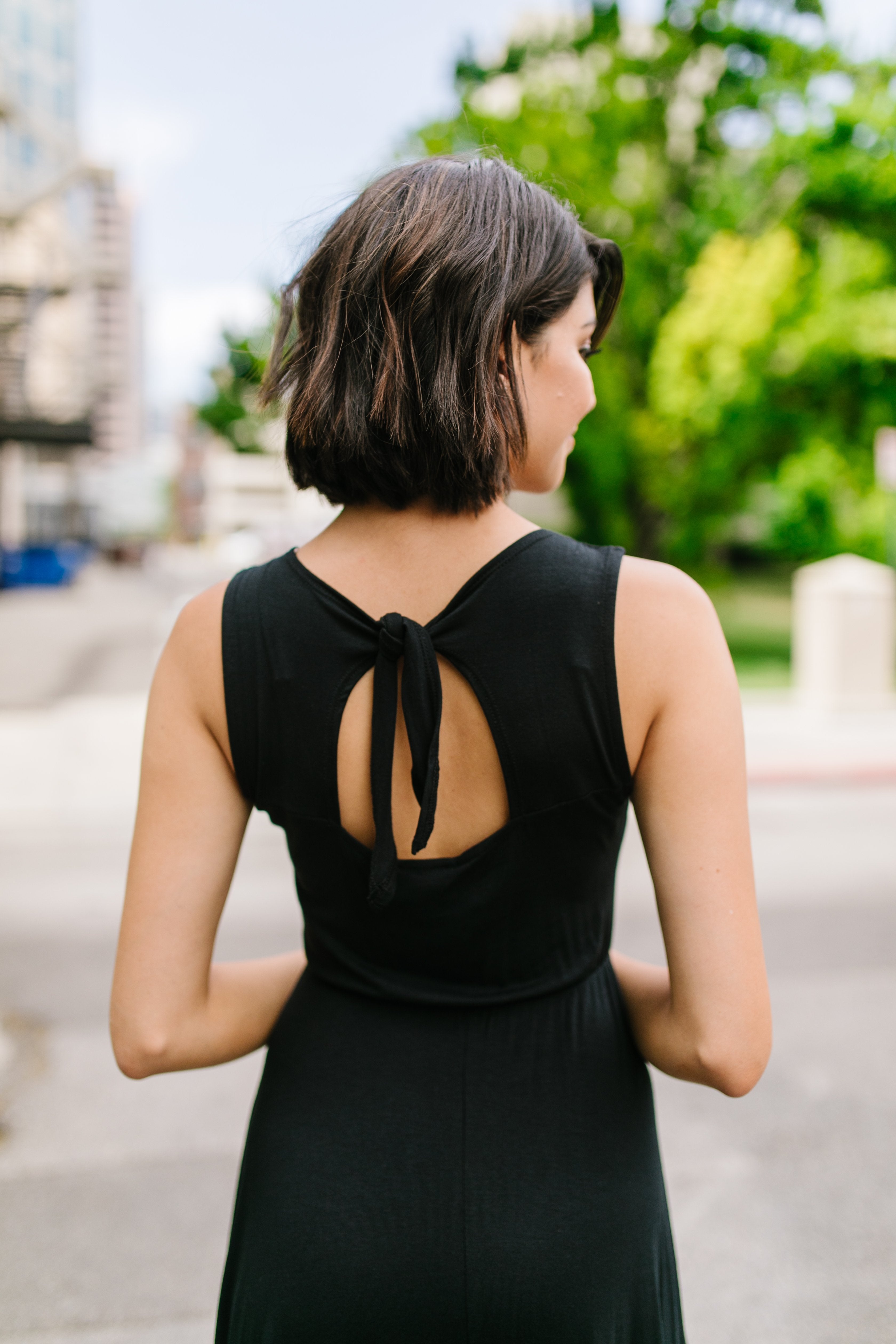 Fun + Flirty Dress In Black