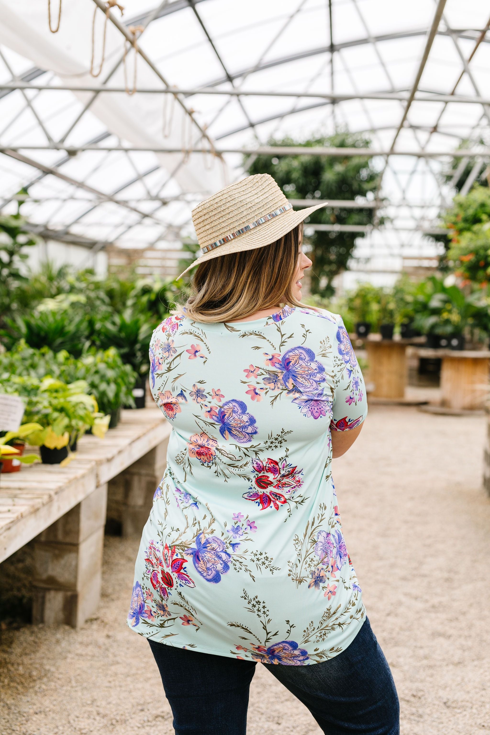 Garden Of Mint V-Neck