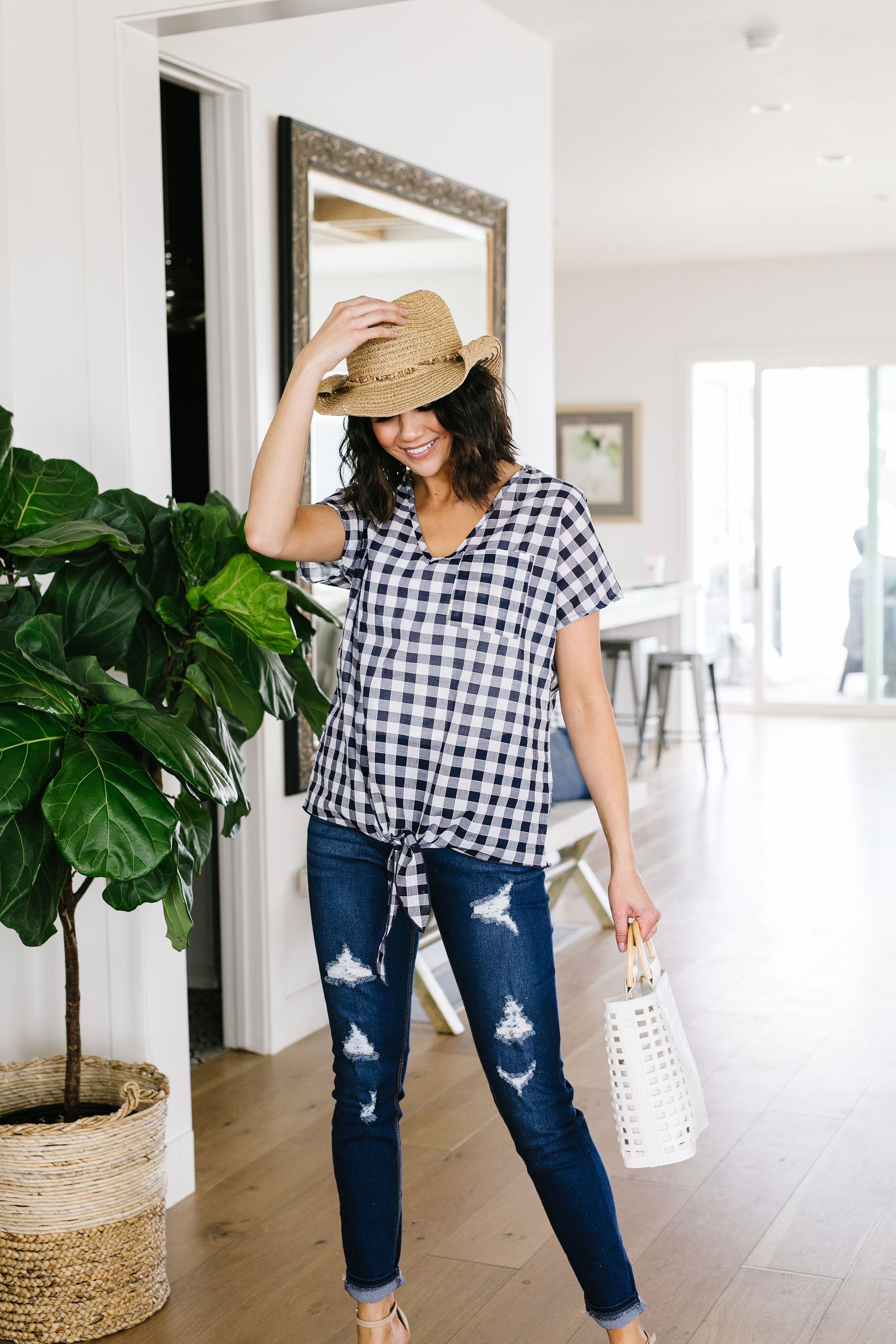 Giddy Up Straw Cowboy Hat