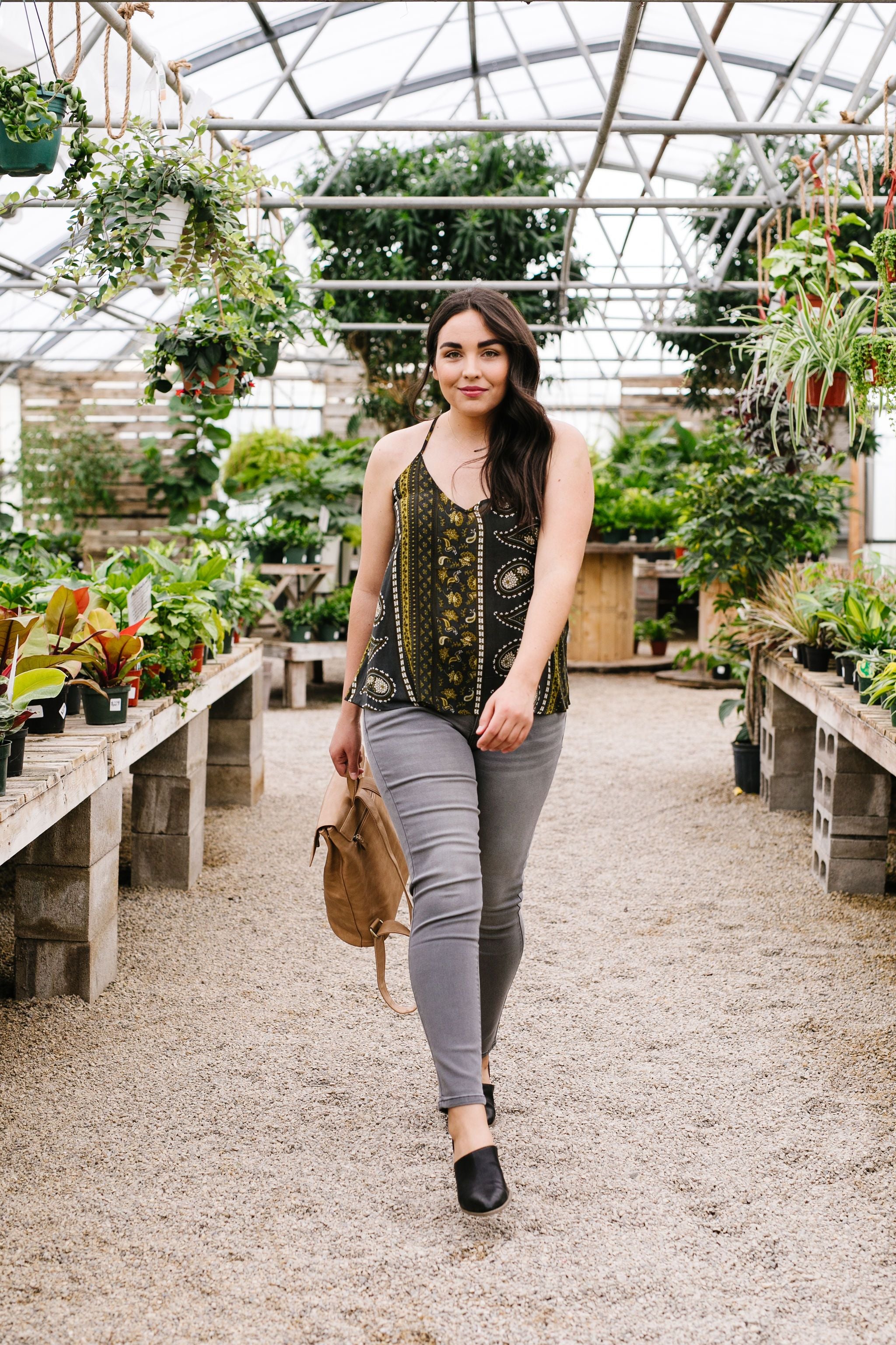 Glad Paisley Tank Top