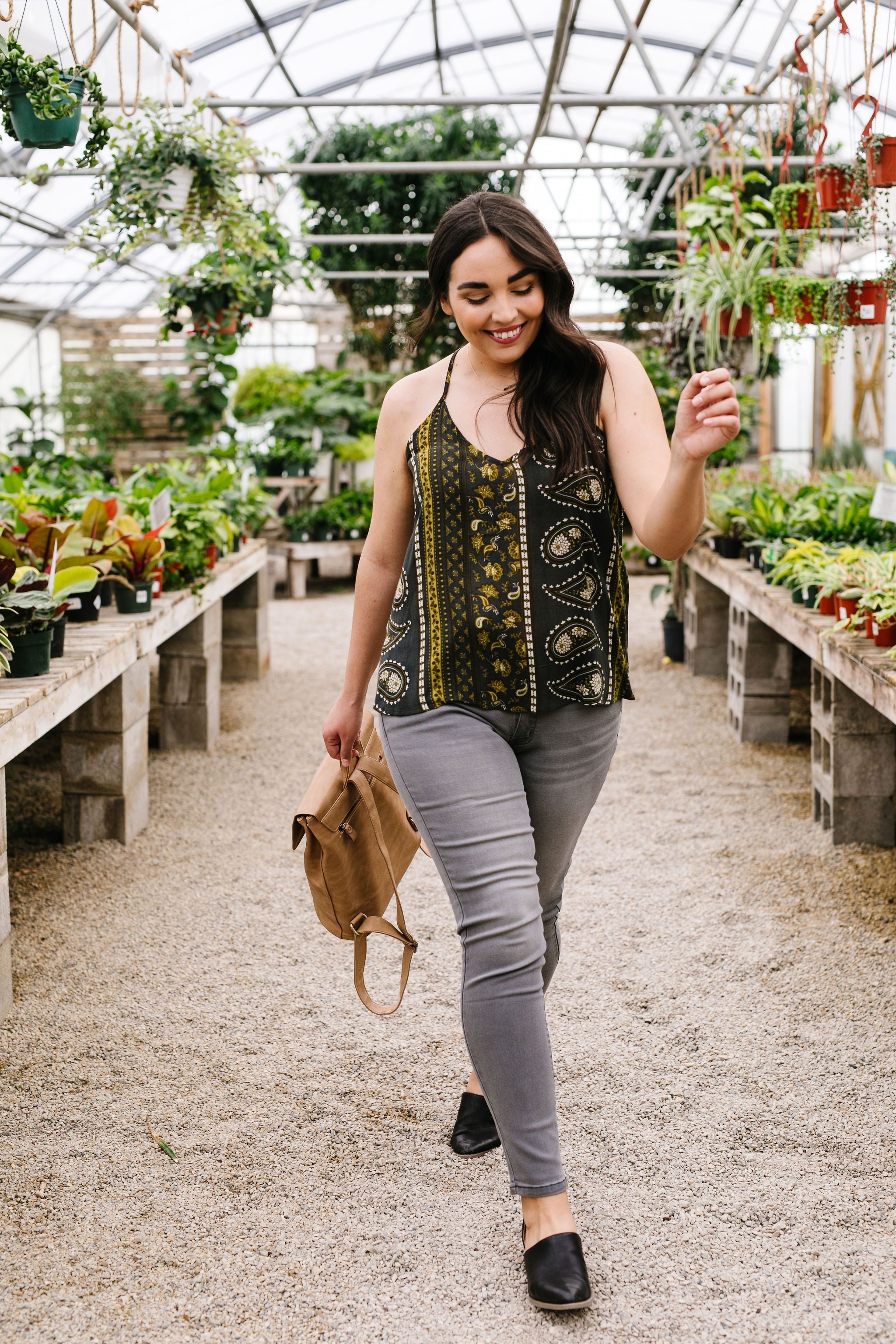 Glad Paisley Tank Top