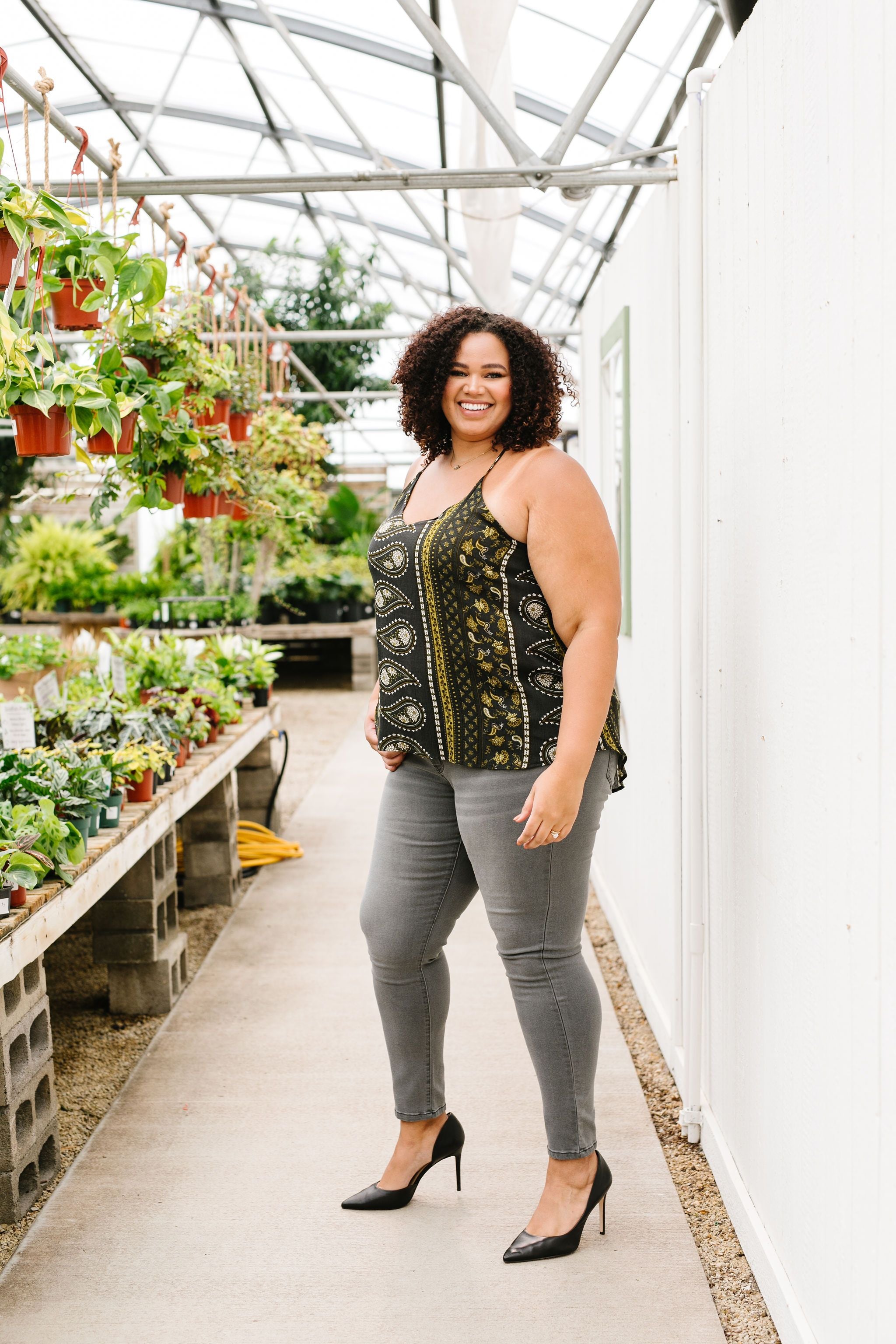 Glad Paisley Tank Top