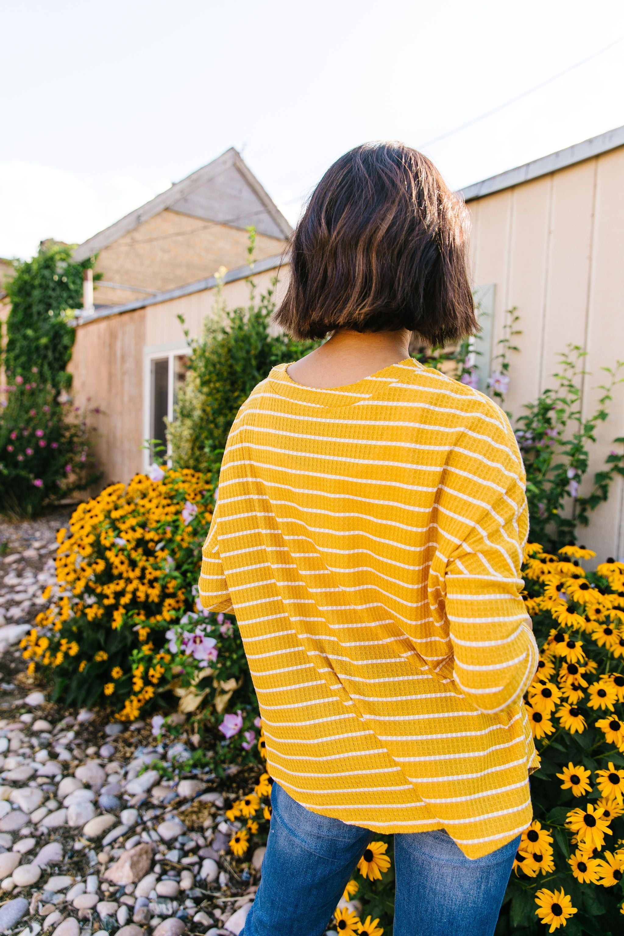 Good As Gold Striped Top