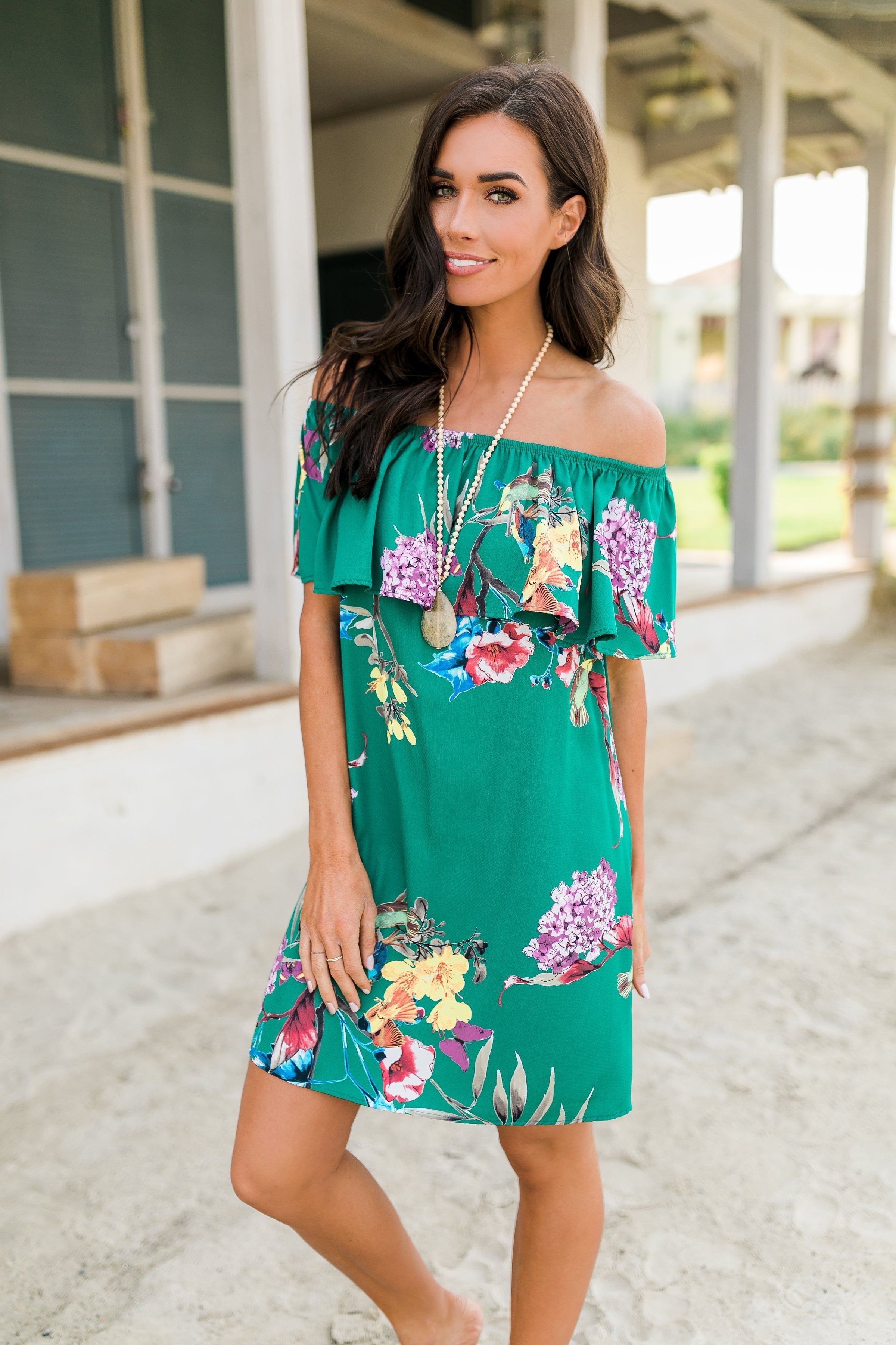 Green Tropics Dress