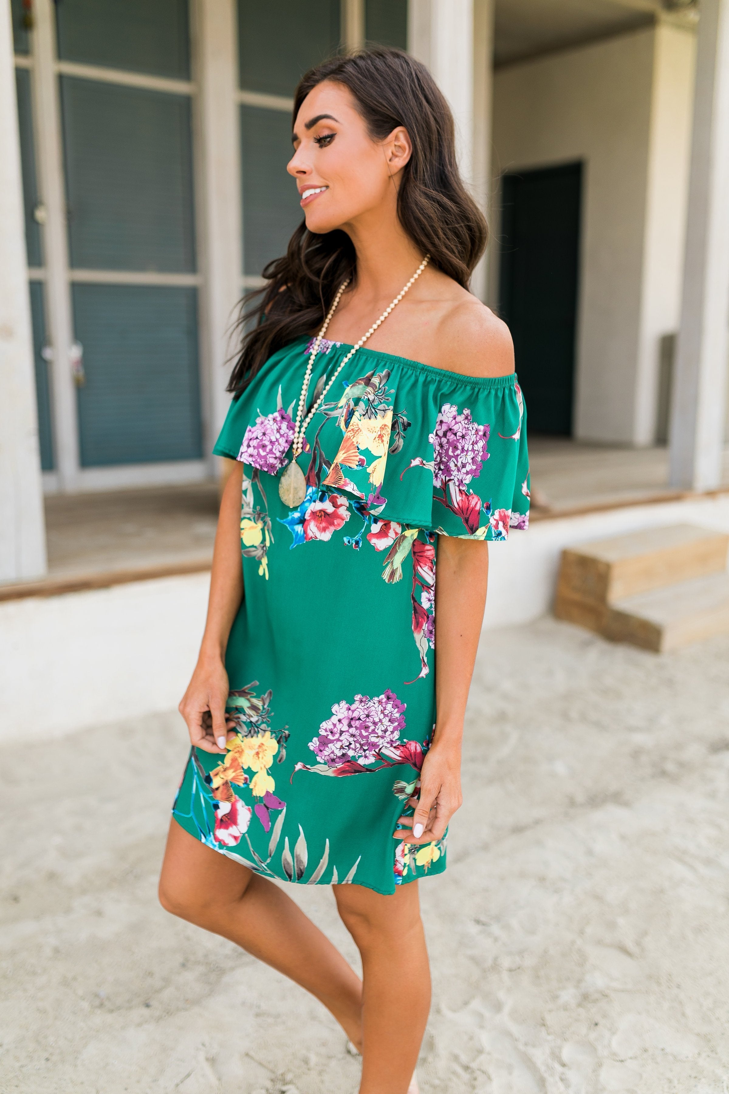 Green Tropics Dress