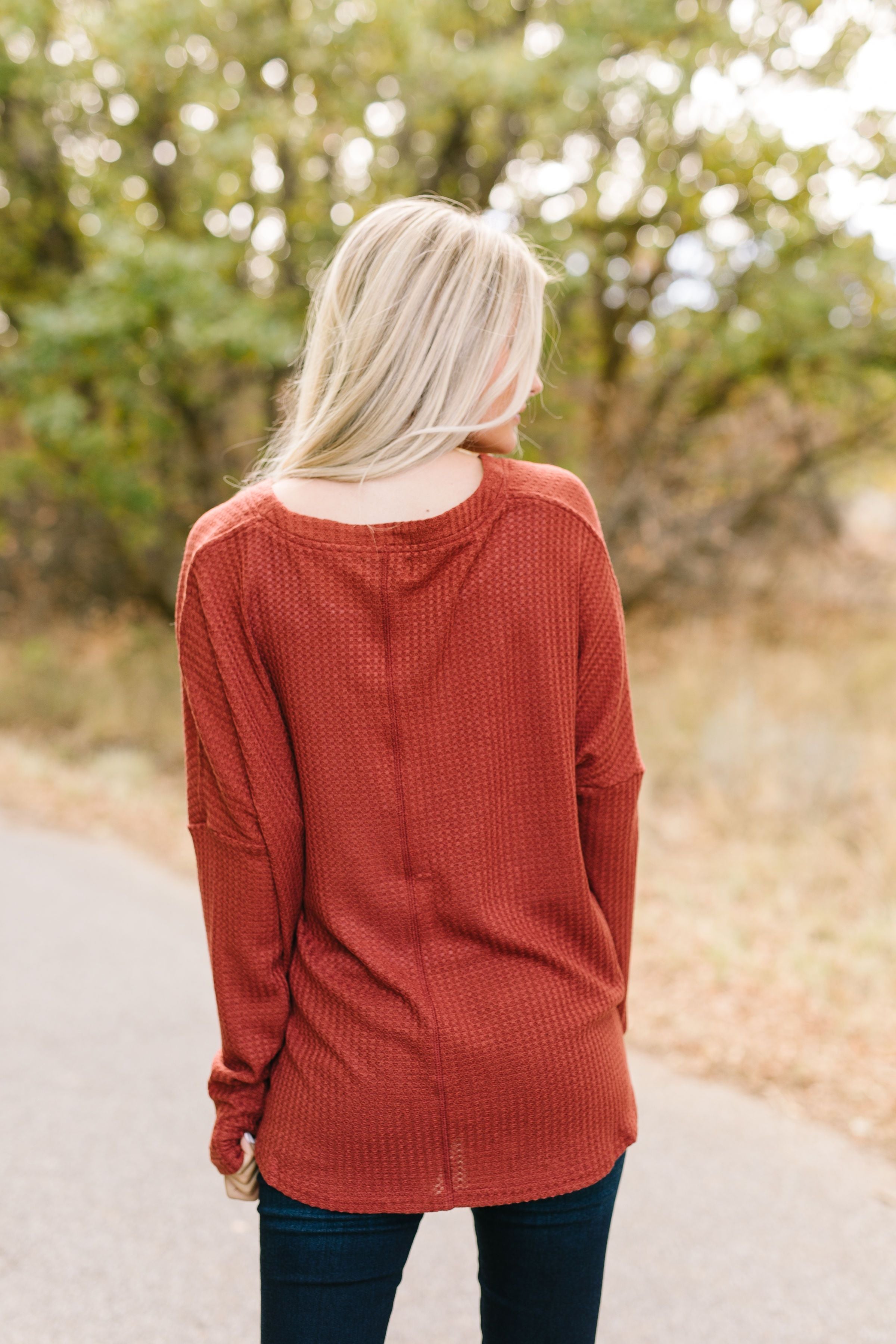 Harvest Buttondown In Burgundy - ALL SALES FINAL