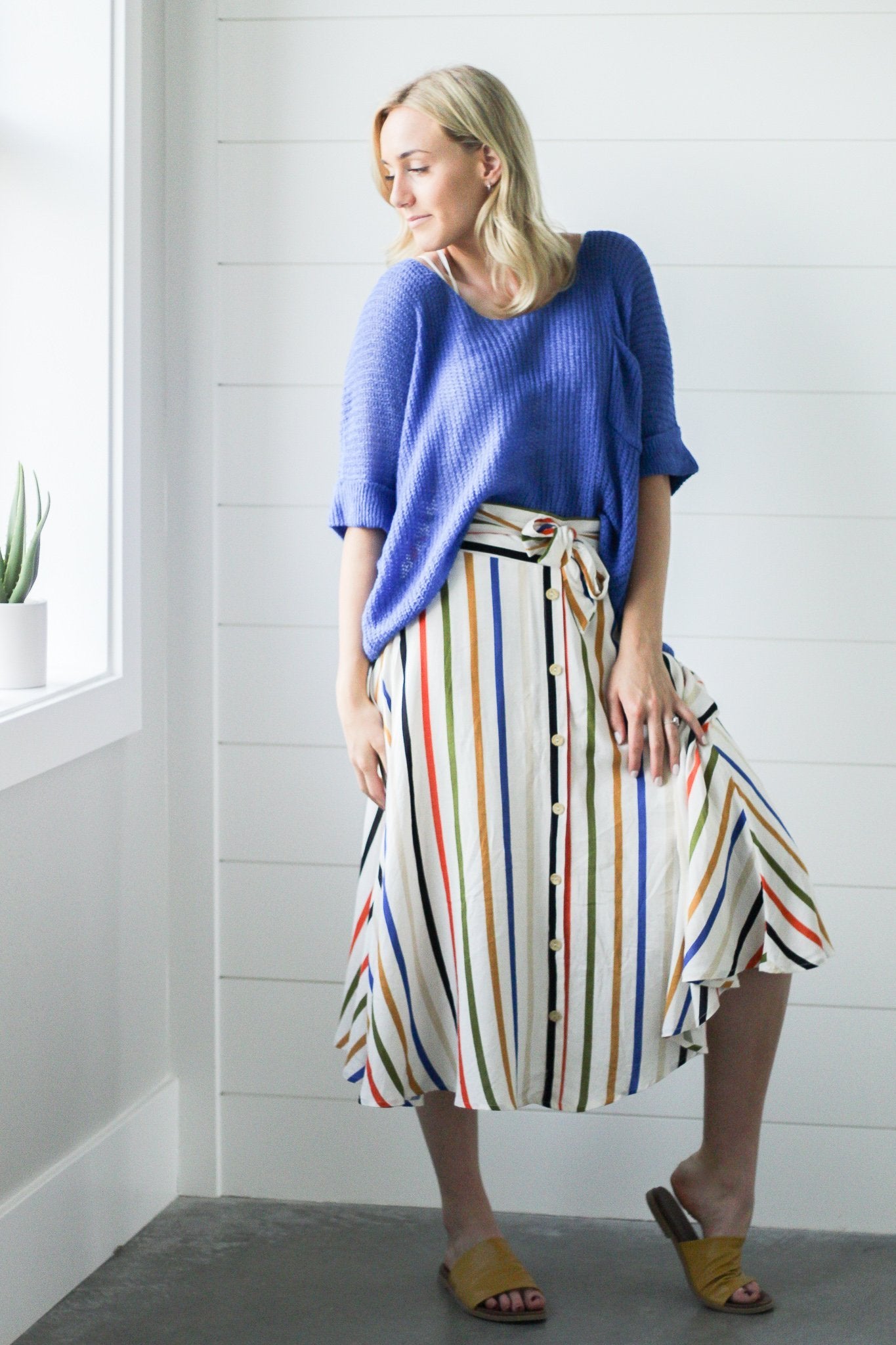 Indian Summer Striped Skirt