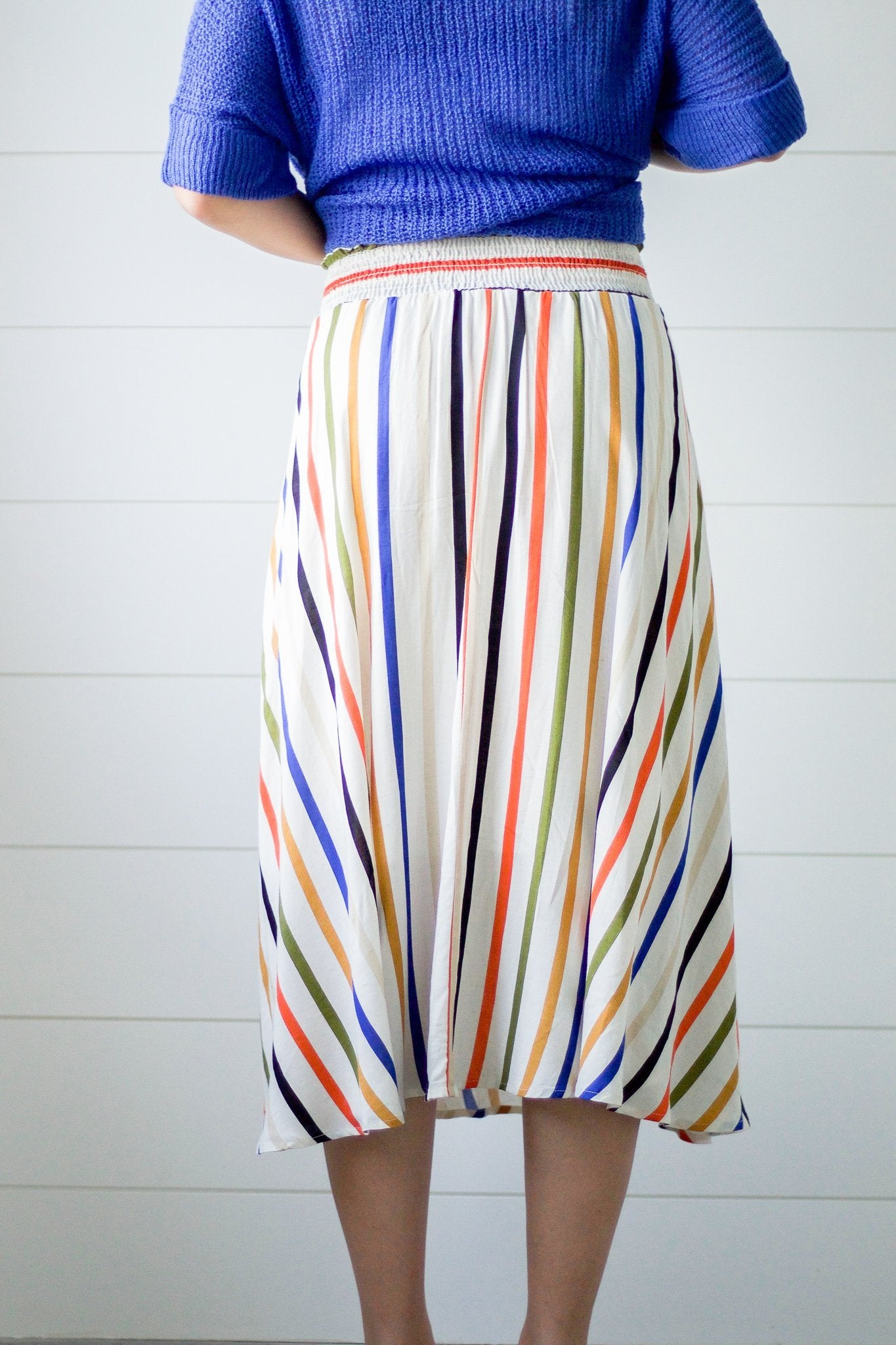 Indian Summer Striped Skirt