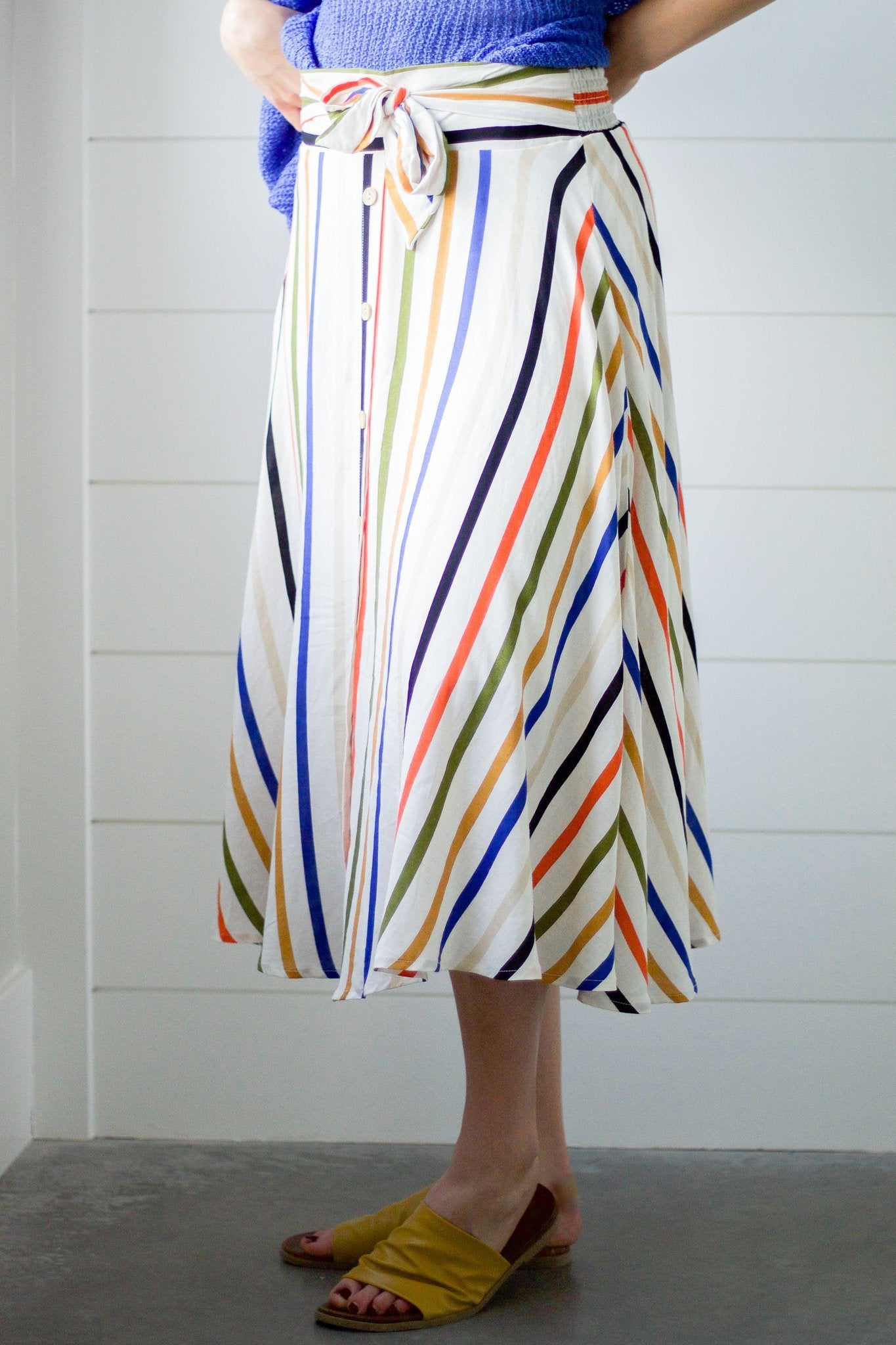 Indian Summer Striped Skirt