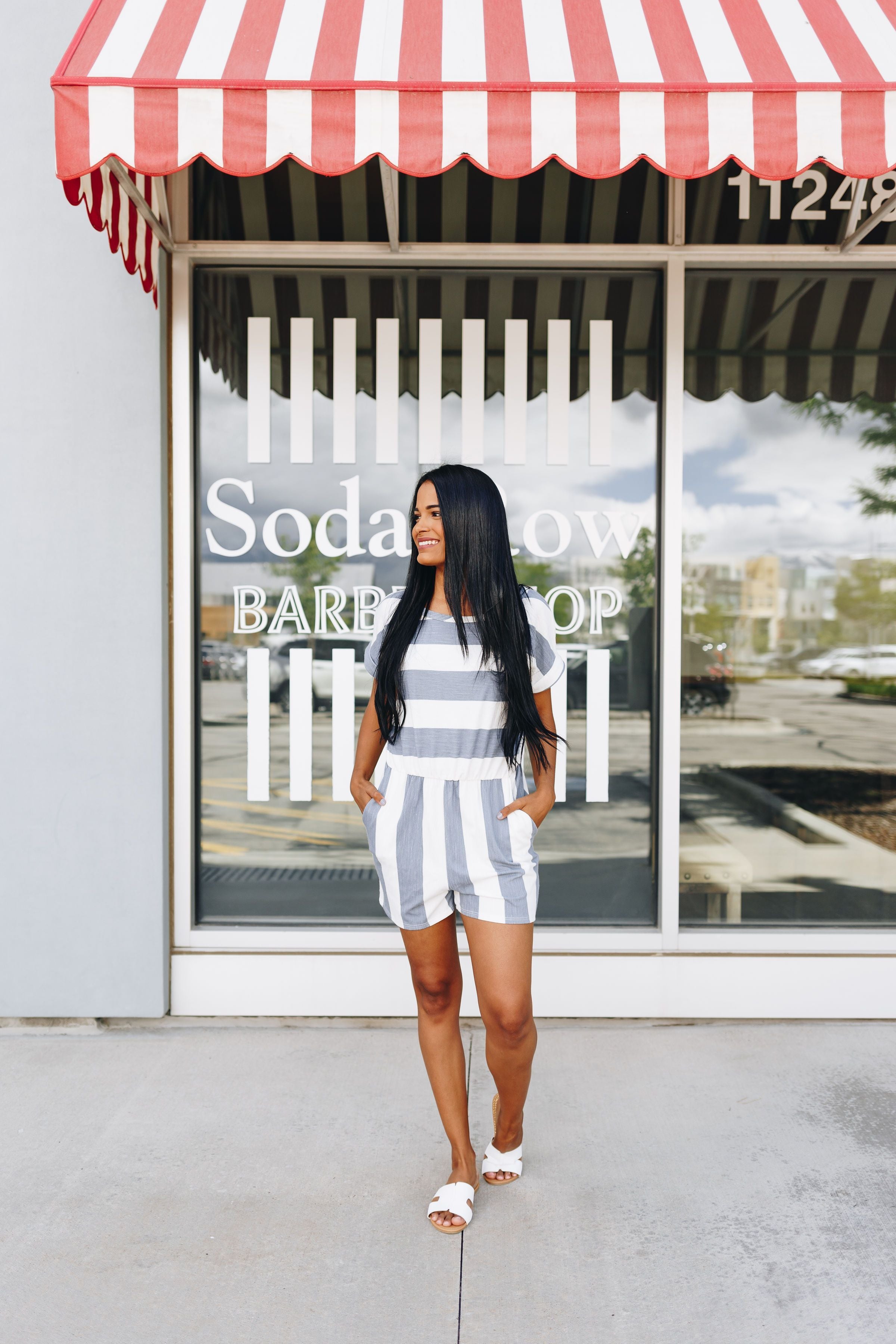 Jailbird Blues Romper